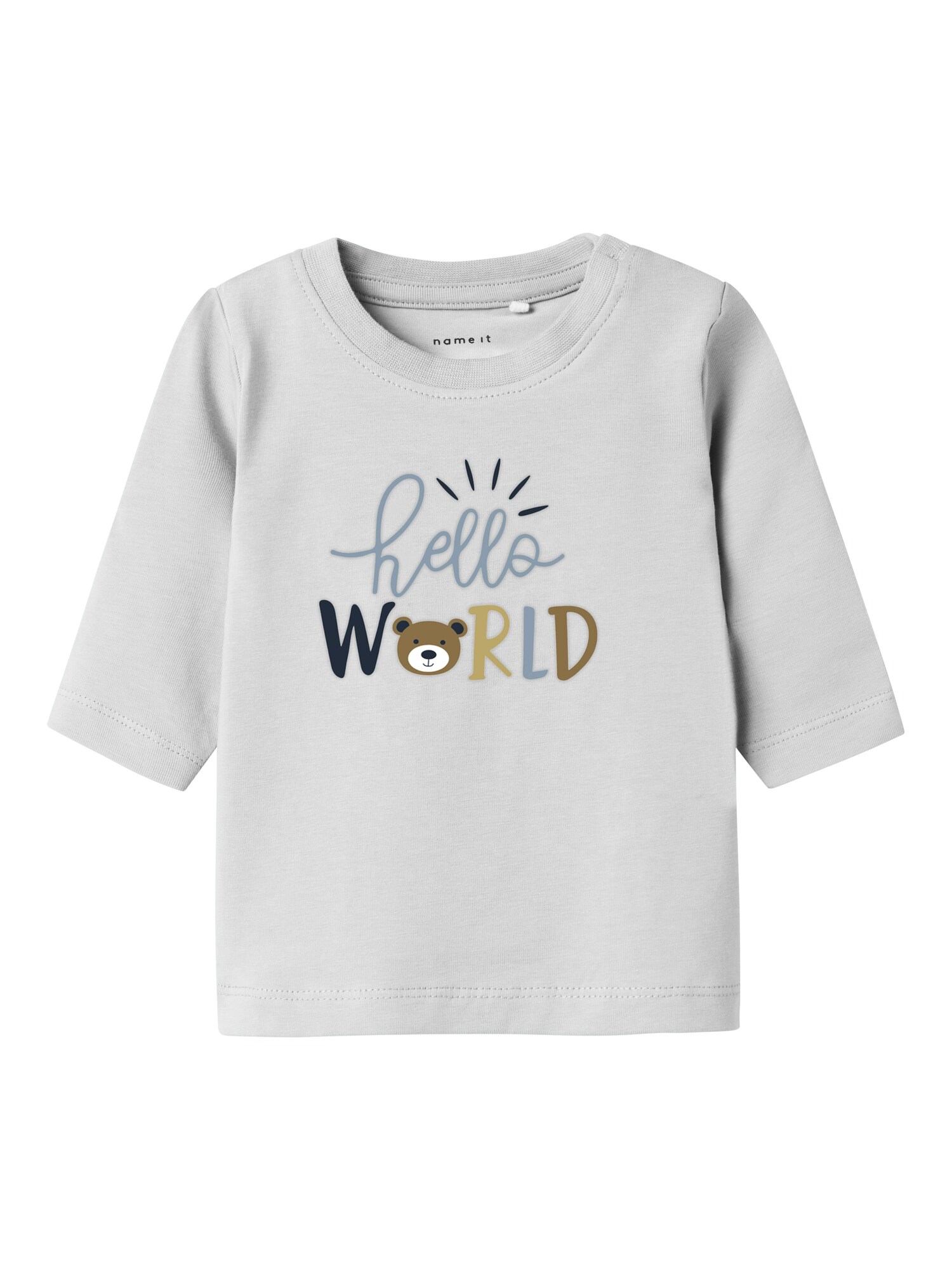 NAME IT Tricou NBMKILLO  albastru / albastru marin / maro / alb natural