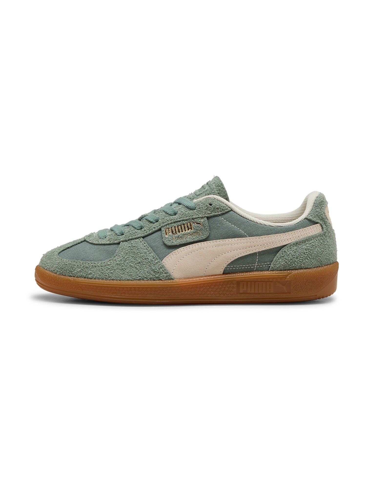 PUMA Sneaker low Palermo  crem / auriu / verde petrol