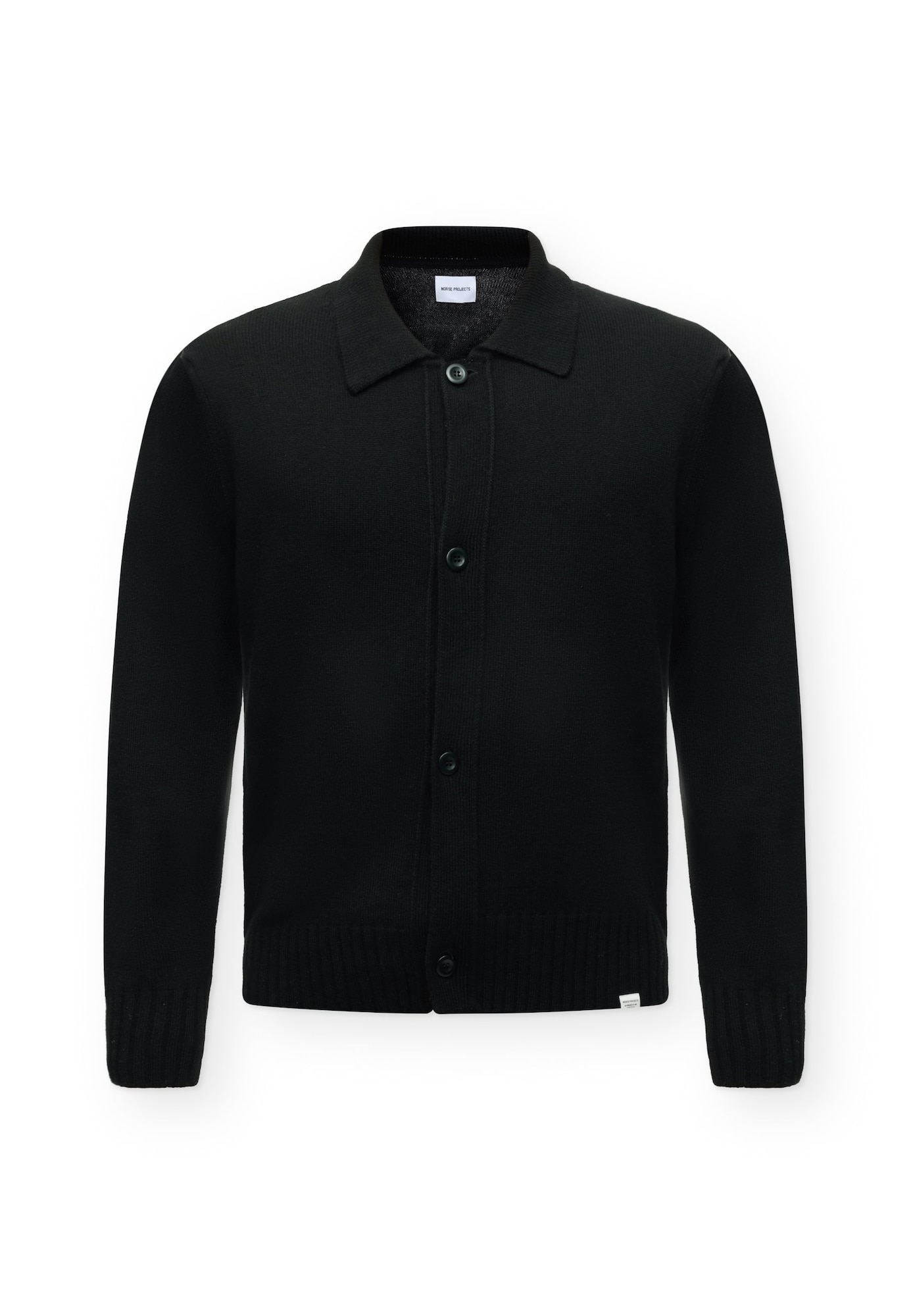 NORSE PROJECTS Geacă tricotată Aldrup negru