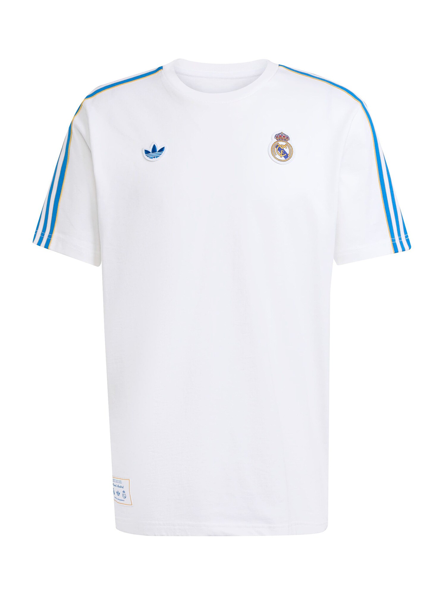 ADIDAS PERFORMANCE Funkcionális felső  azúr / sárga / fehér akciós termékkép 1