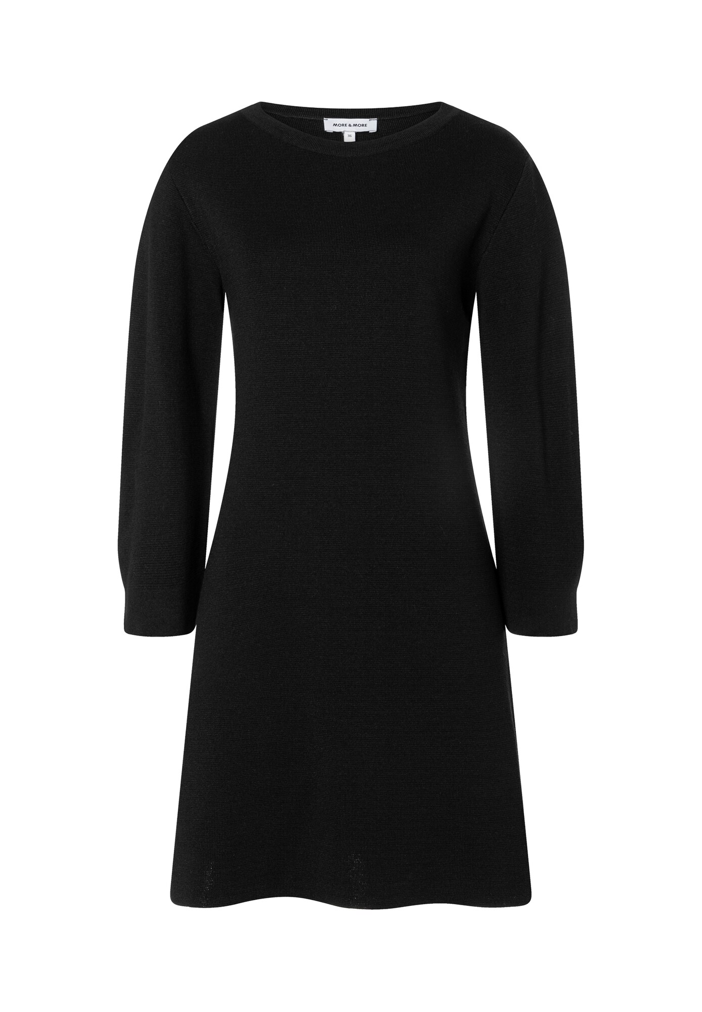 MORE & MORE Rochie tricotat negru