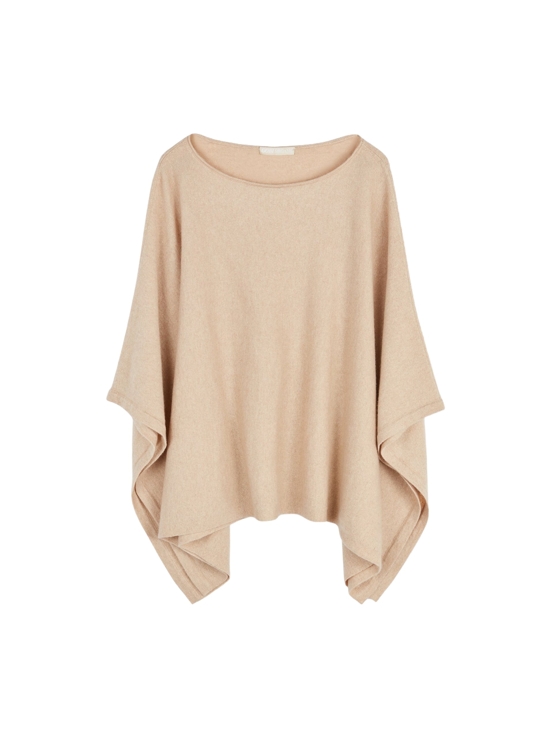 GOBI Cashmere Tröja 'Women's Boat-Neck Cashmere Poncho' dam
