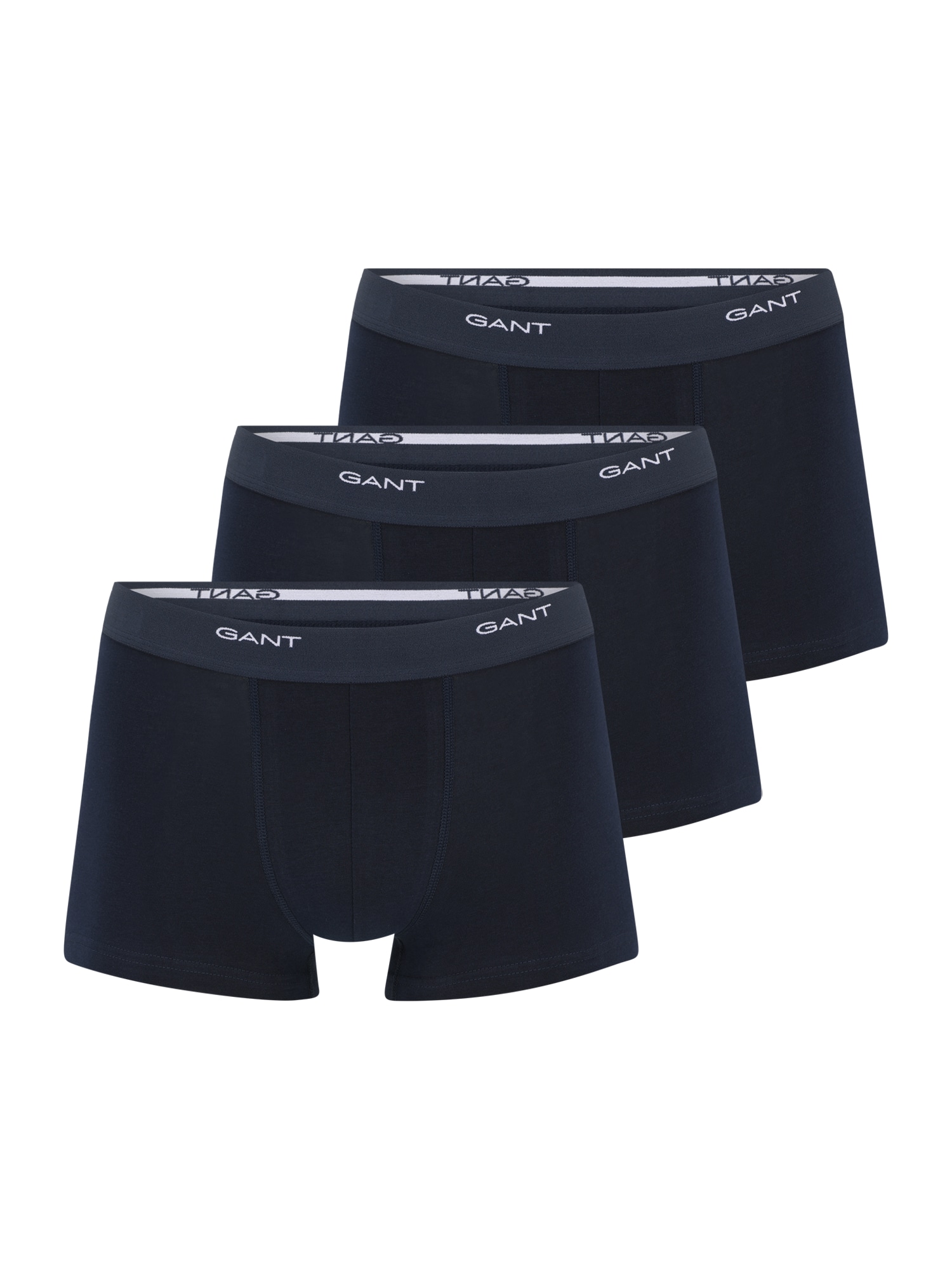 GANT Boxeri  bleumarin / alb