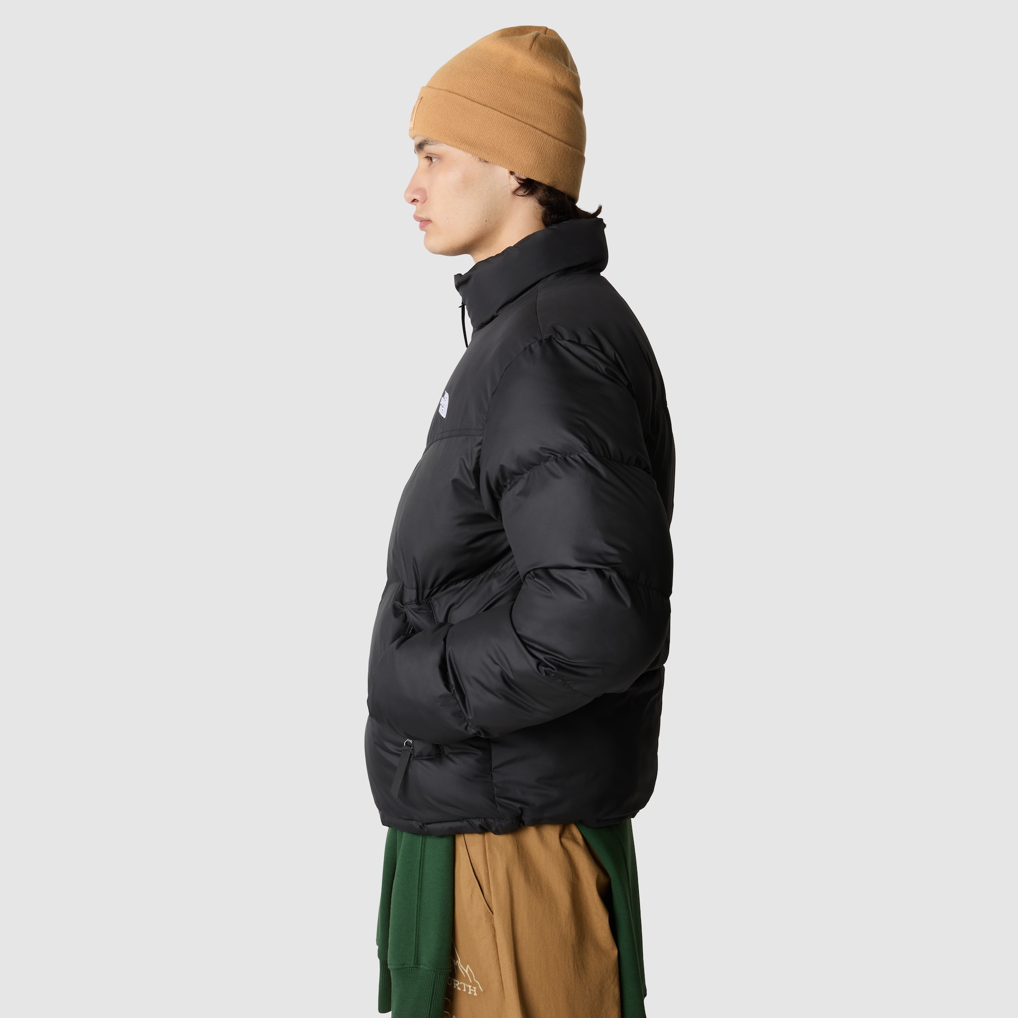 THE NORTH FACE Kültéri kabátok 'Saikuru'  fekete / fehér termék 2. képe