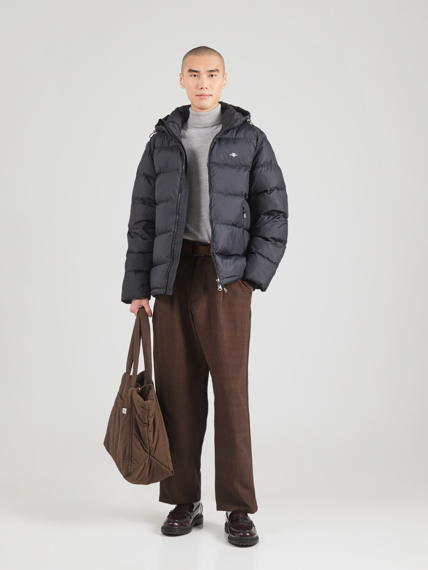 GANT Chaqueta de invierno  mezcla de colores / negro – imagen 4