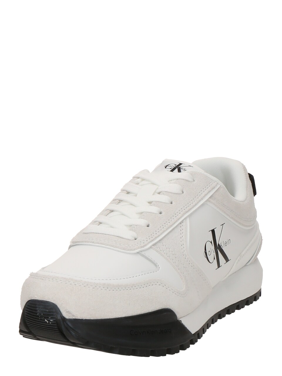 Låg sneaker 'TOOTHY RUNNER' grå / svart / vit