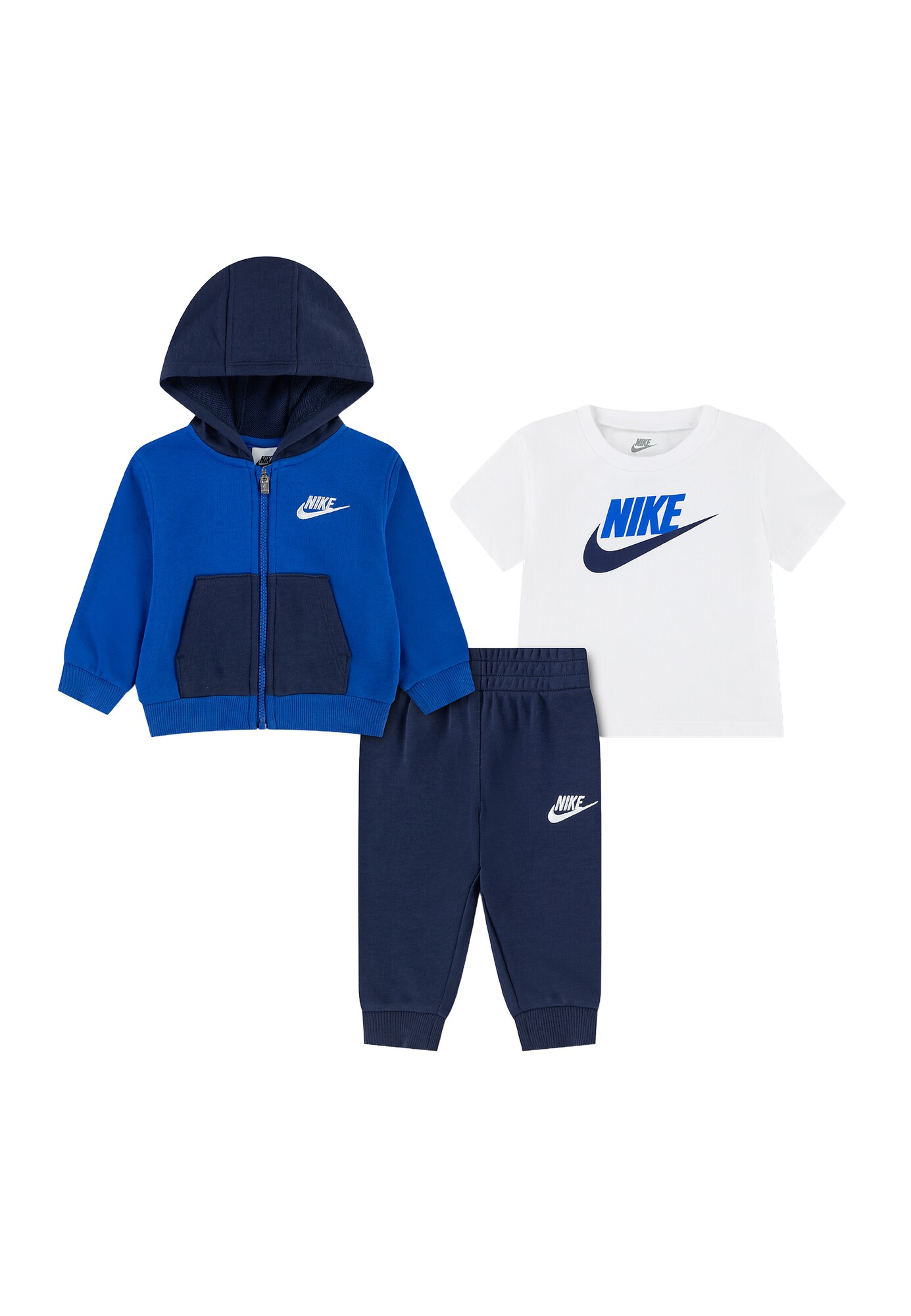 Nike Sportswear Set albastru / bleumarin / alb