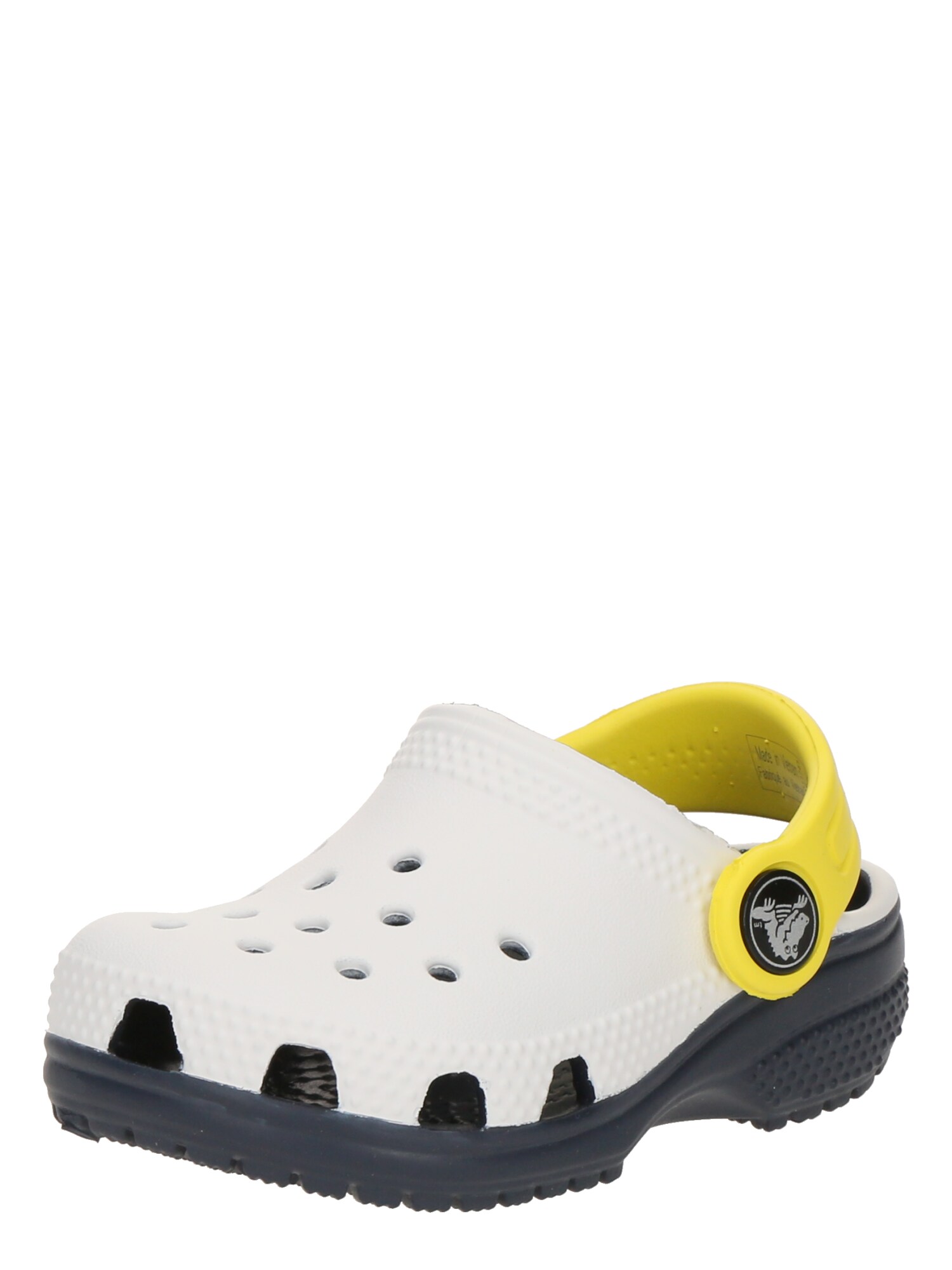 Crocs Nyitott cipők 'Classic'  sárga / fekete / fehér akciós termékkép 1