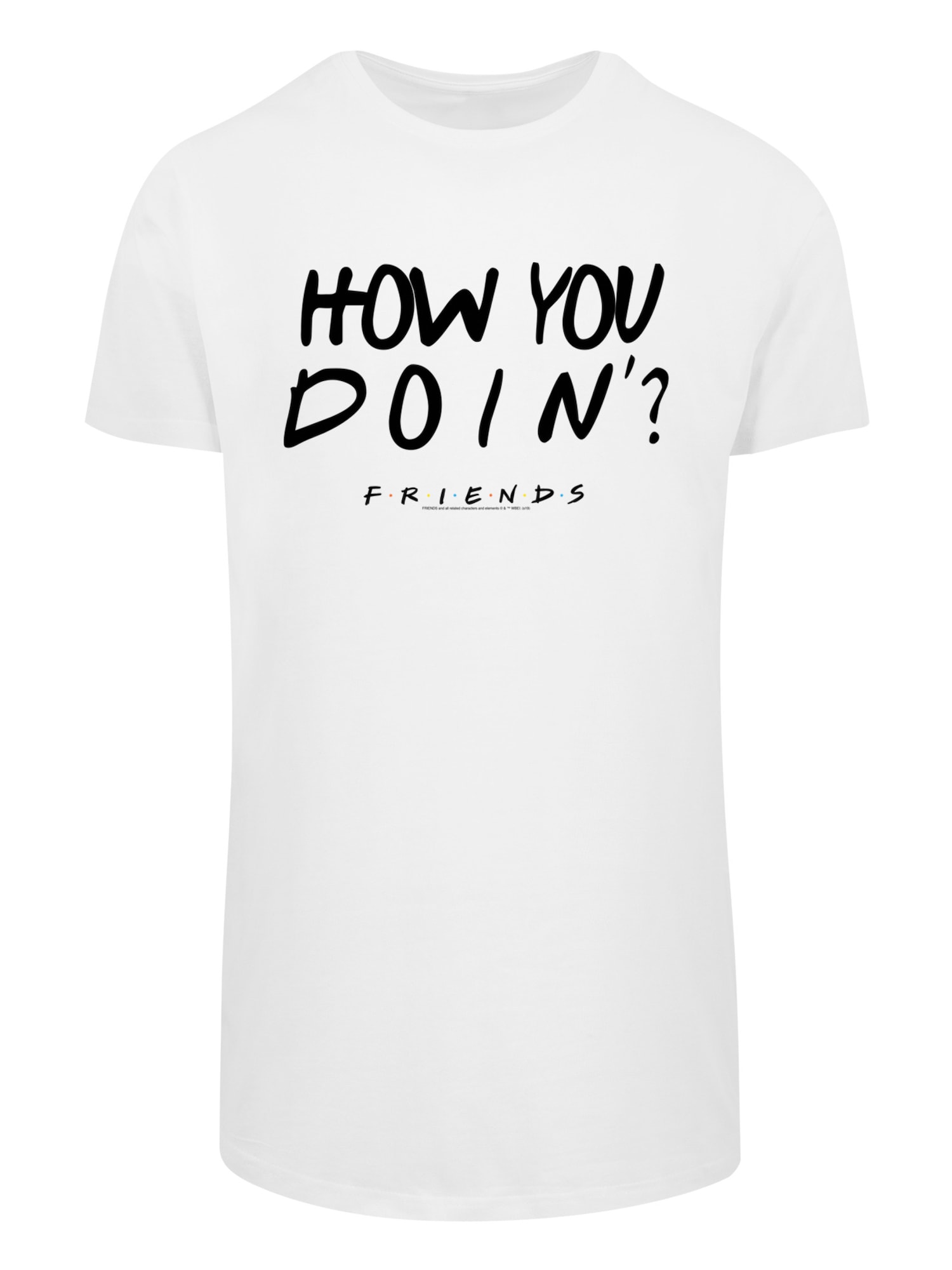 F4NT4STIC T-Shirt ''''Friends'''' wei / schwarz