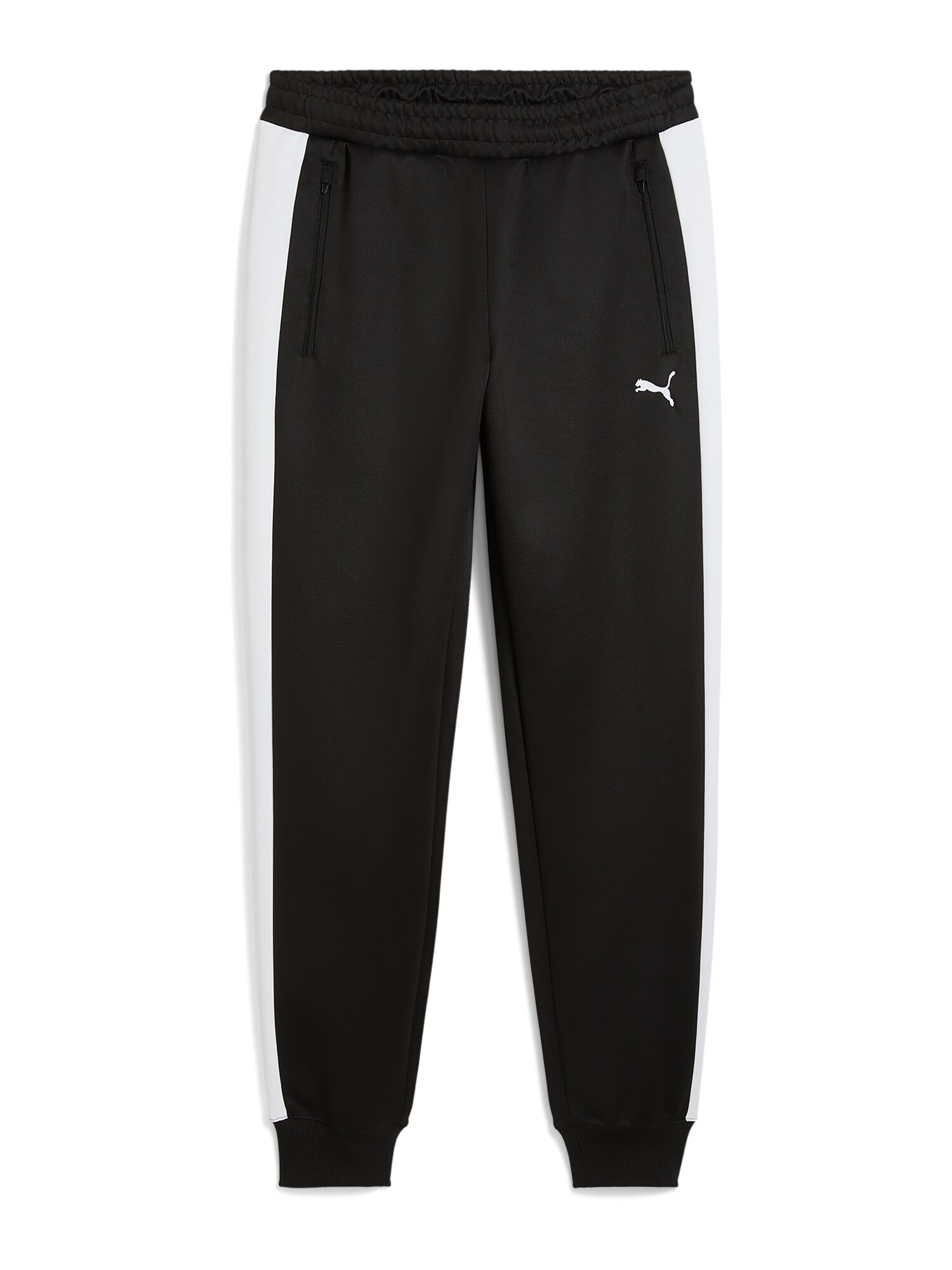 PUMA Pantaloni T7 Always On  negru / alb