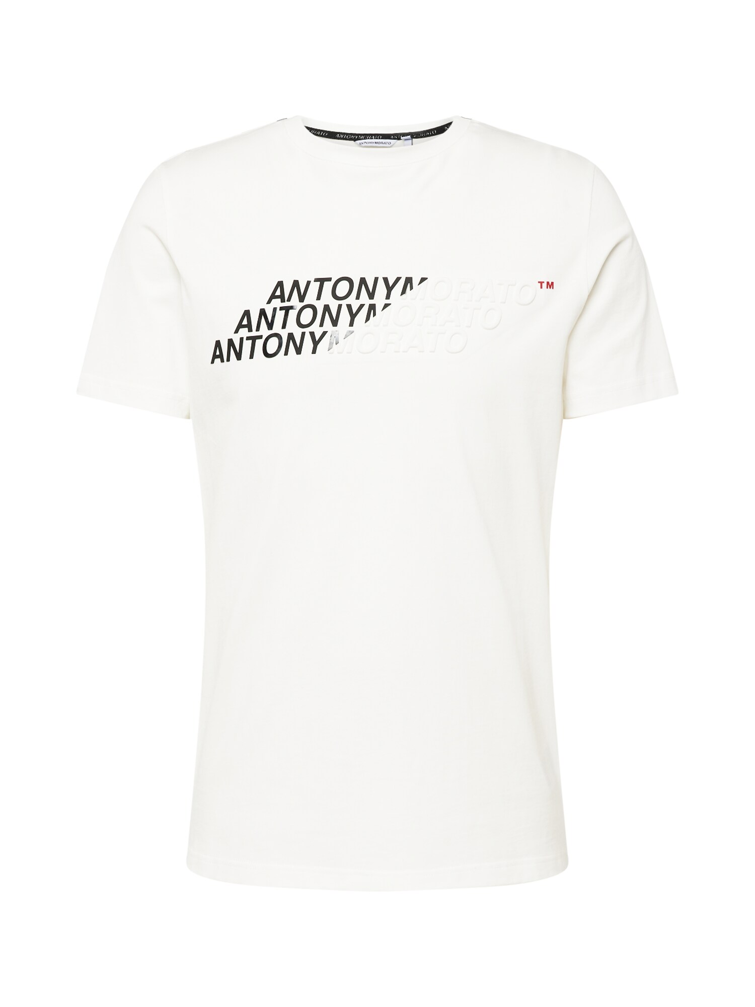 ANTONY MORATO Тениска  кремаво / червено / черно