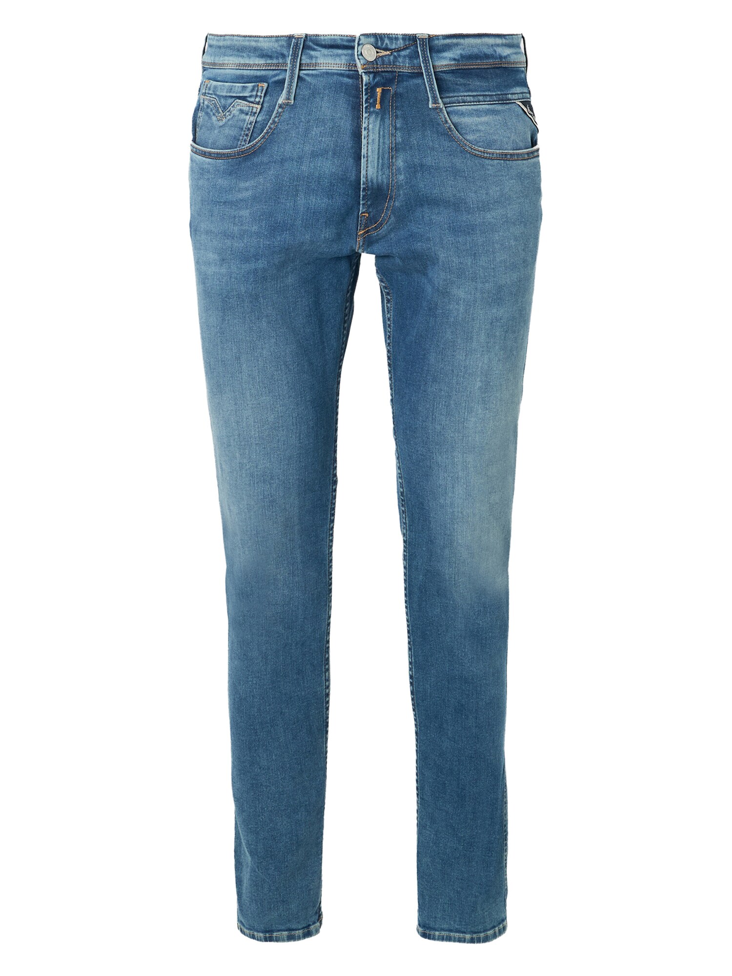 REPLAY Jeans ANBASS  albastru denim
