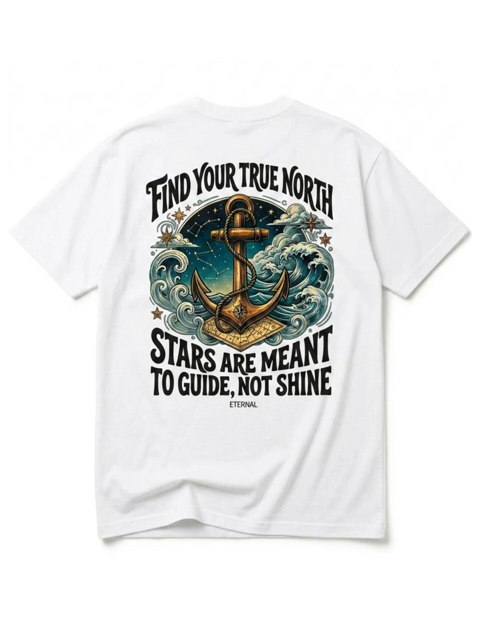 T-shirt 'True North'