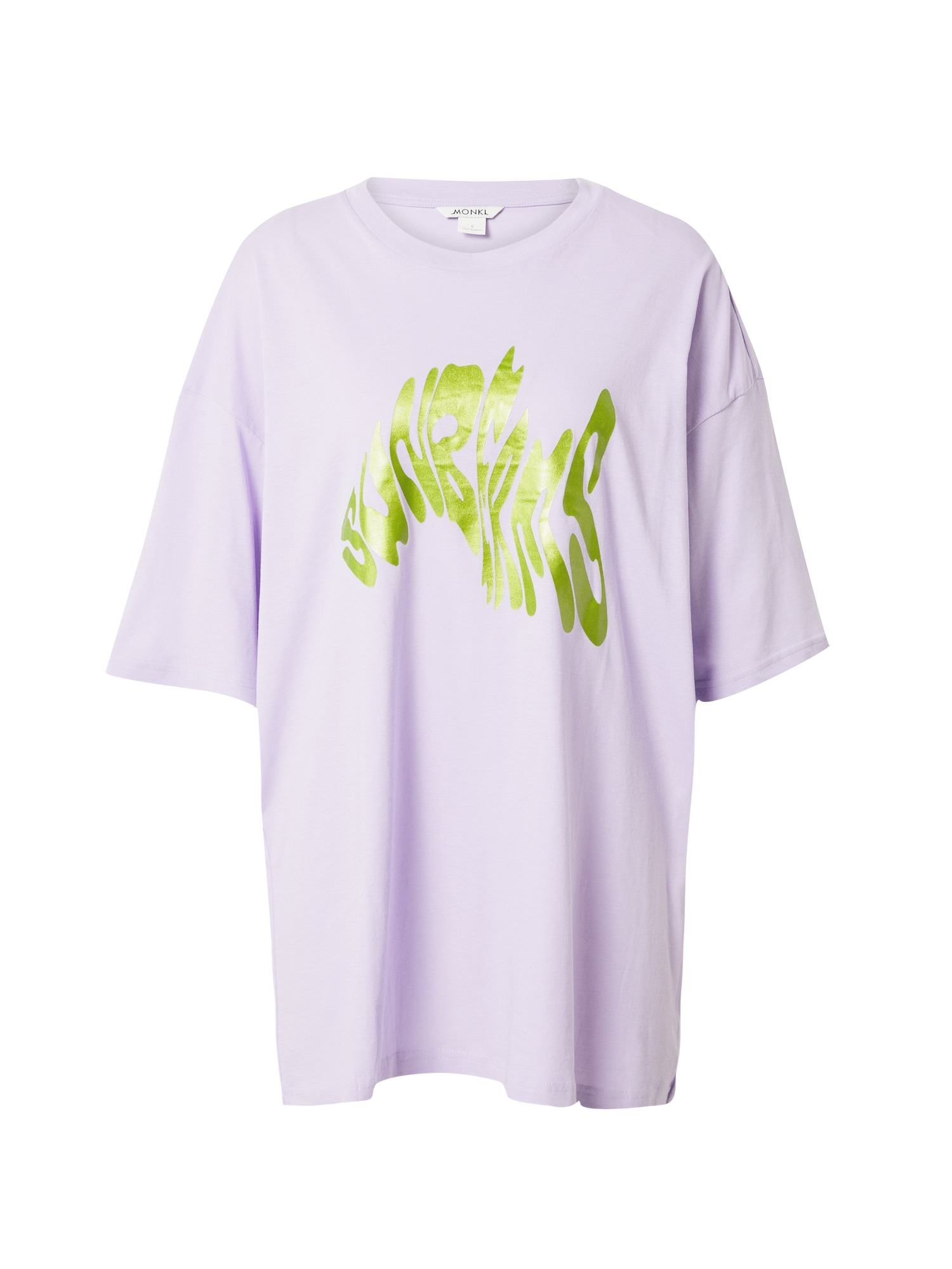Monki Majica  svijetlozelena / lila