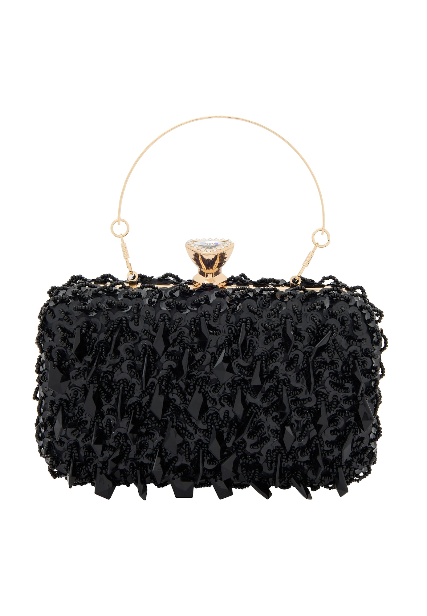 faina Clutch  negru