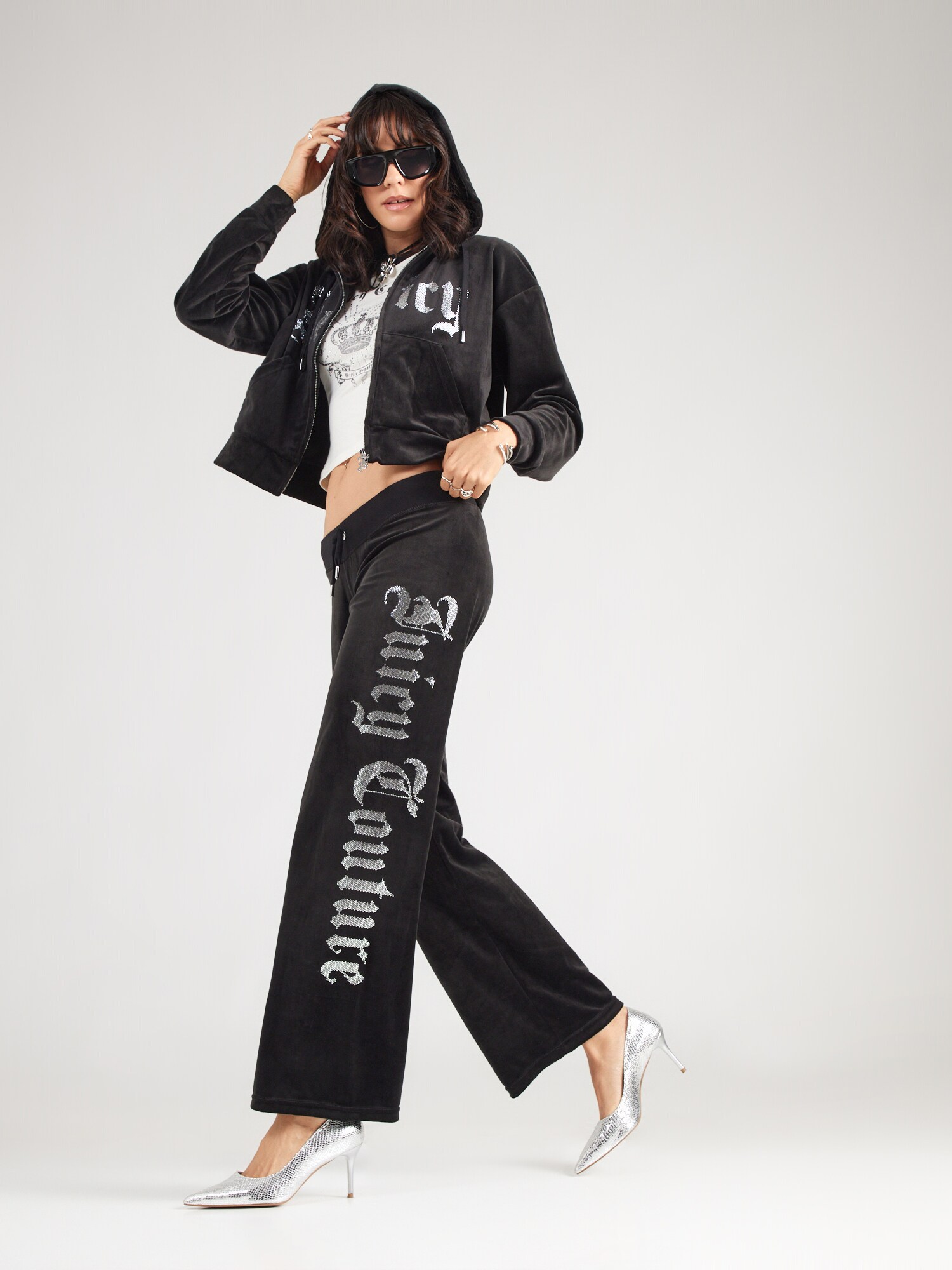 Juicy Couture Pantalón 'OLD GOTHIC'  negro – imagen 4