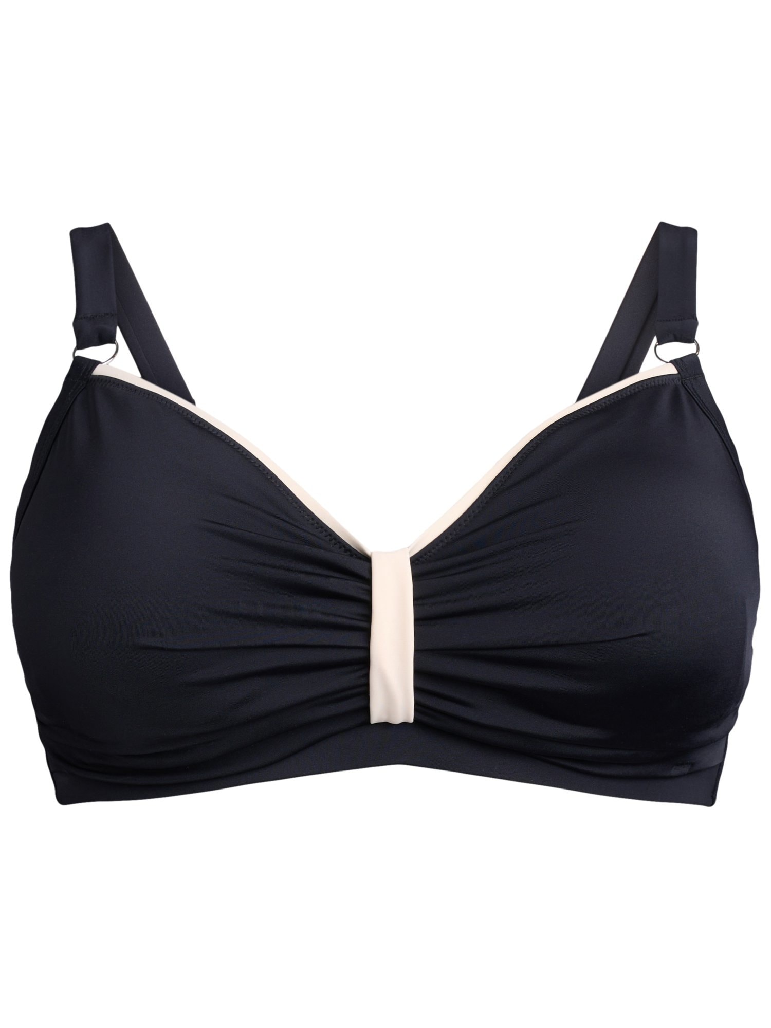 Swim by Zizzi Sutien costum de baie Maria  rosé / negru
