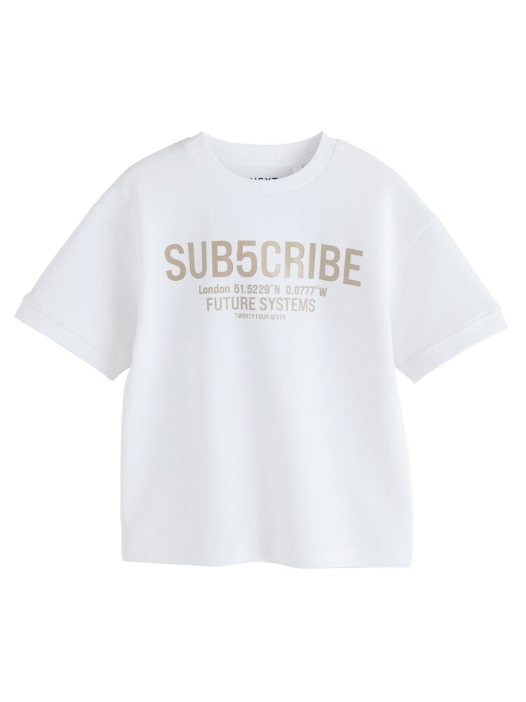 Next Póló Fiúk fehér , Méret 7 yrs