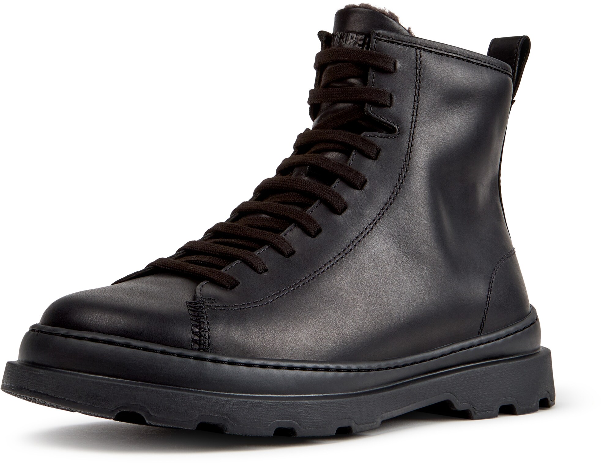 CAMPER Botas con cordones 'Brutus+' negro – imagen 1