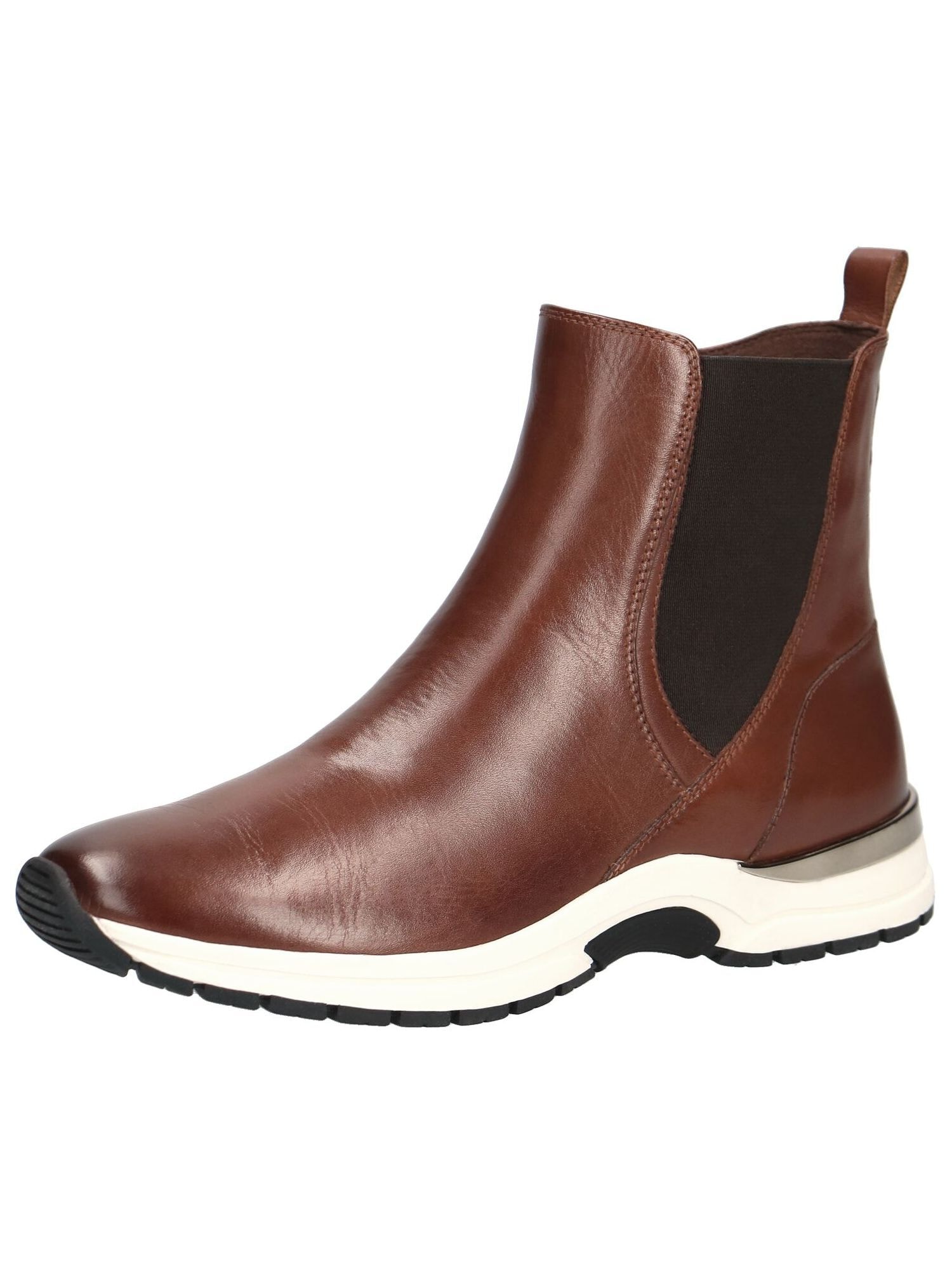 Caprice CAPRICE Chelsea Boots braun / schwarz / weiß