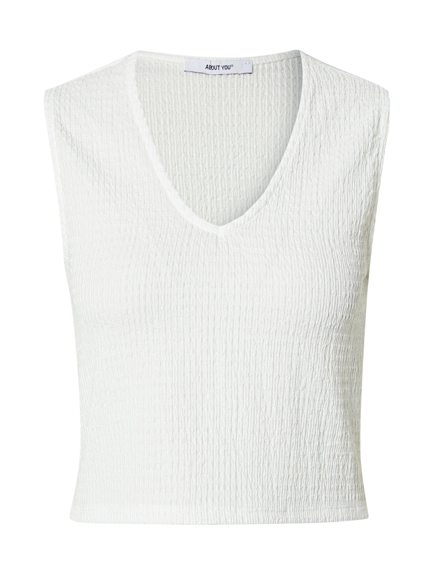 ABOUT YOU Top Fleur  alb