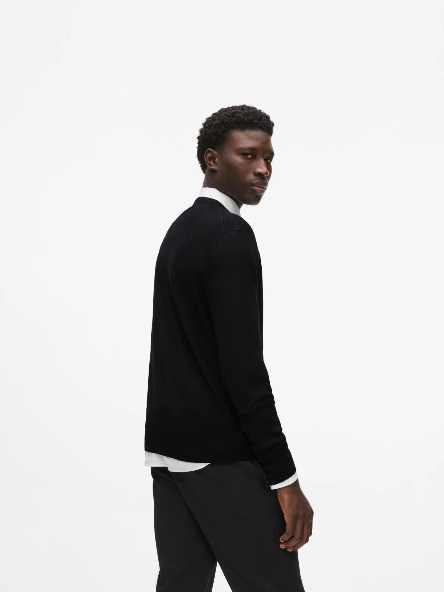 Karl Lagerfeld Jersey negro / blanco – imagen 7