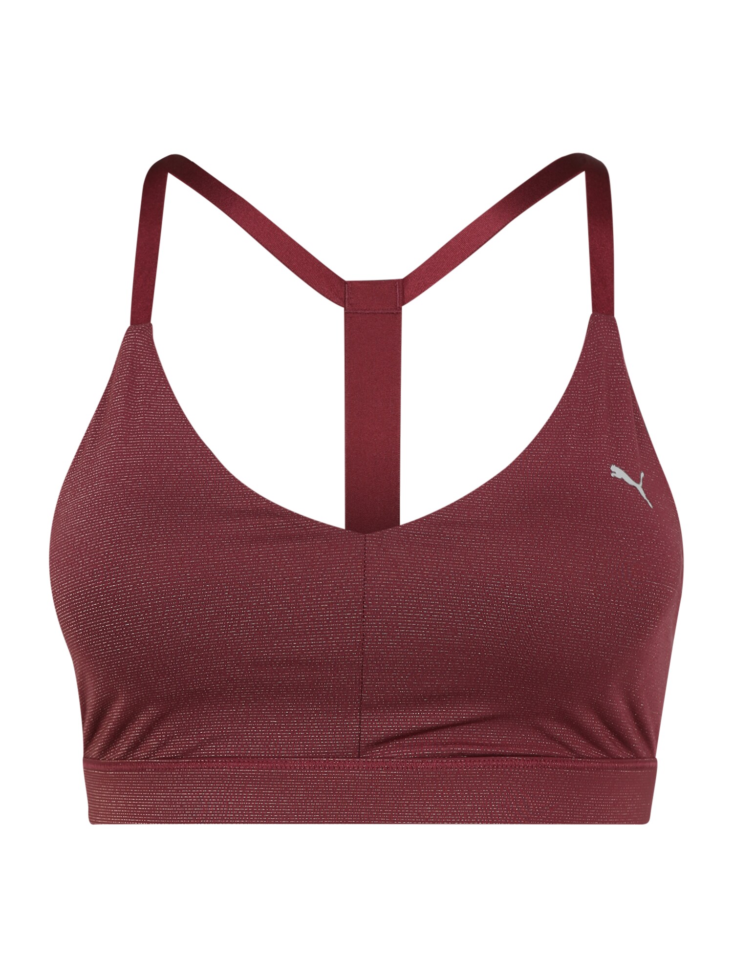 PUMA Sportinė liemenėlė  burgundiško vyno spalva