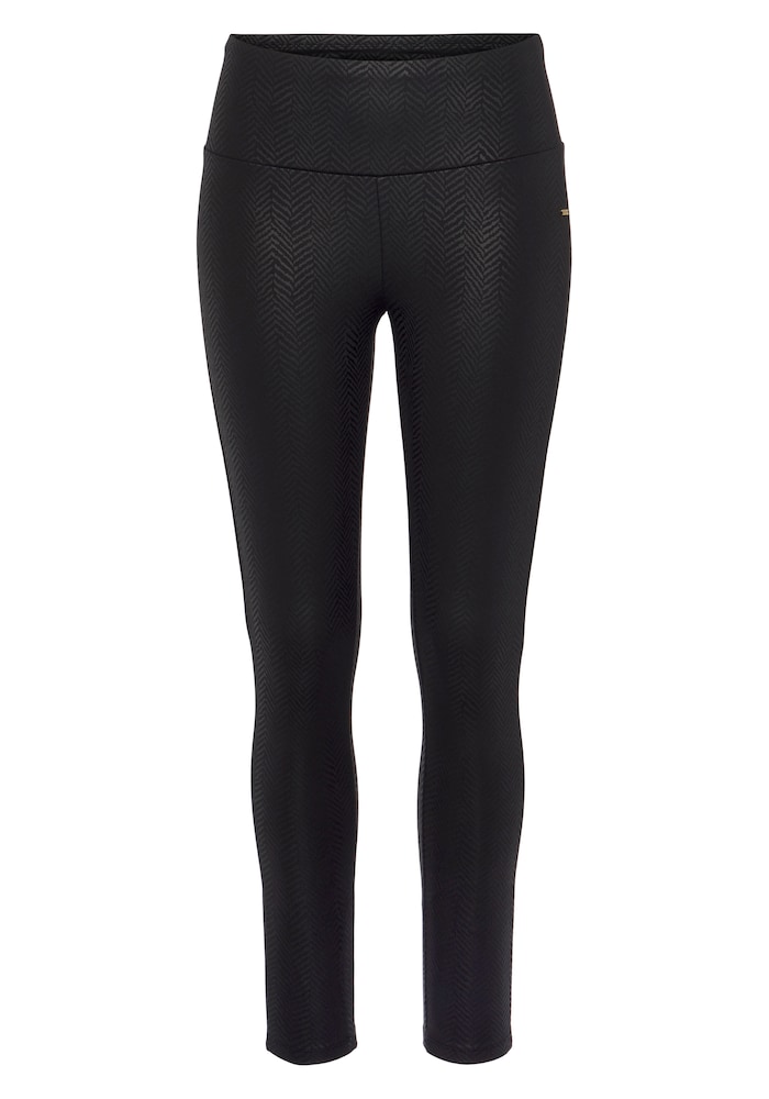LASCANA Leggings Damen Größe XL schwarz