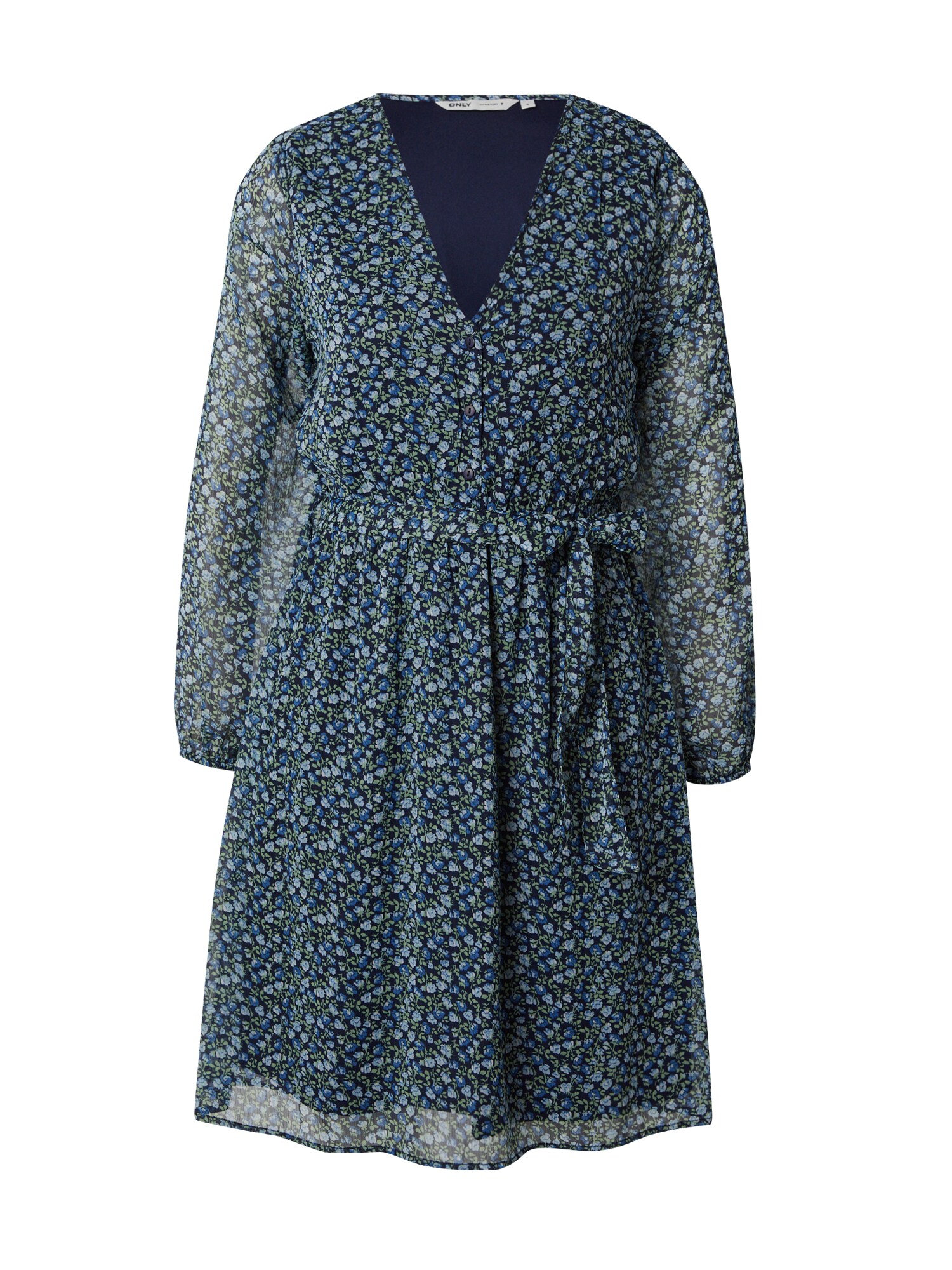 in \'Cera\', | 5715308434093 der Polyester, aus für Ladendirekt GTIN: Farbe Druckkleid Weiss, Preisvergleich Kleid