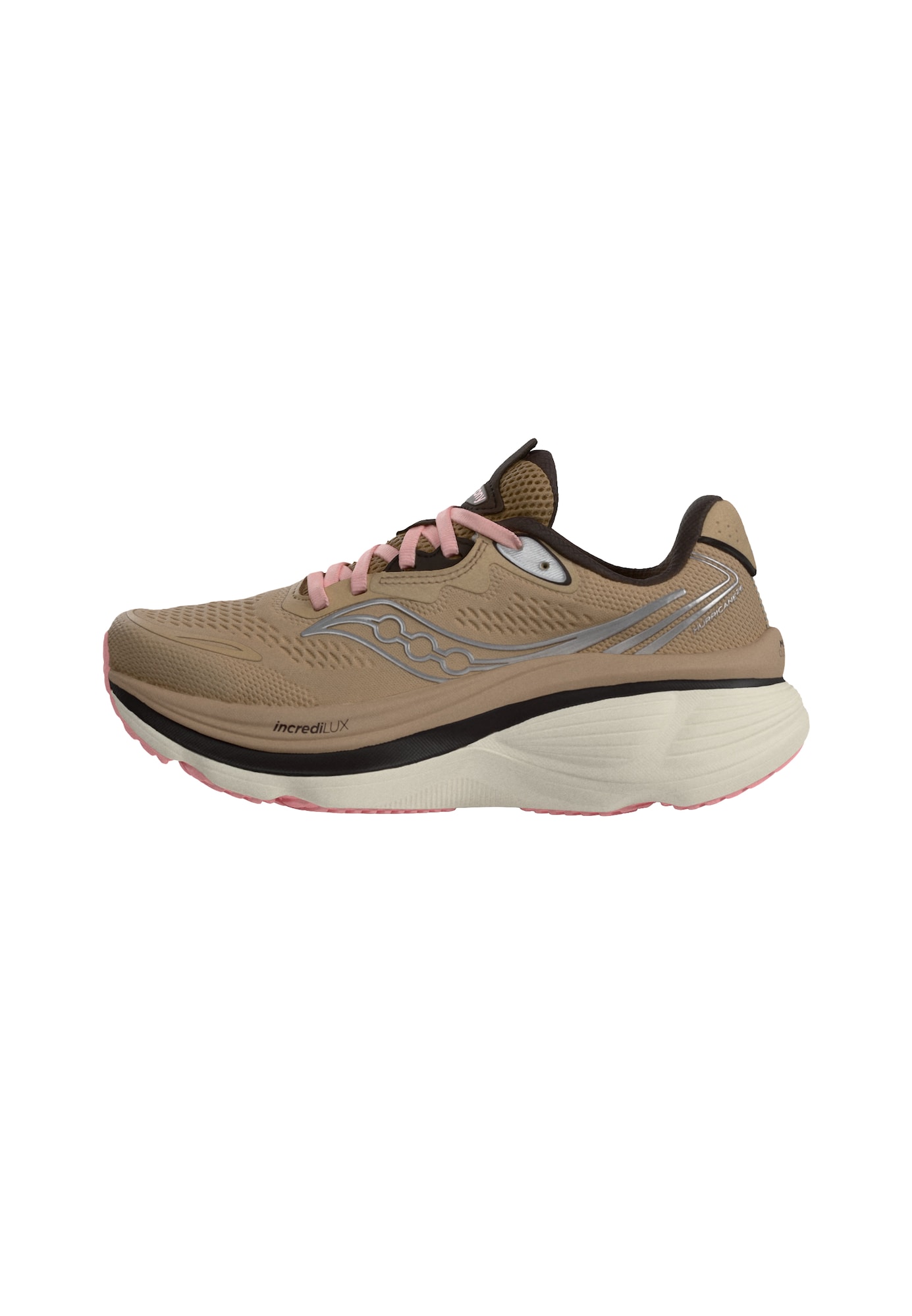 saucony Zapatillas de running  marrón / rosa claro / negro / plata
