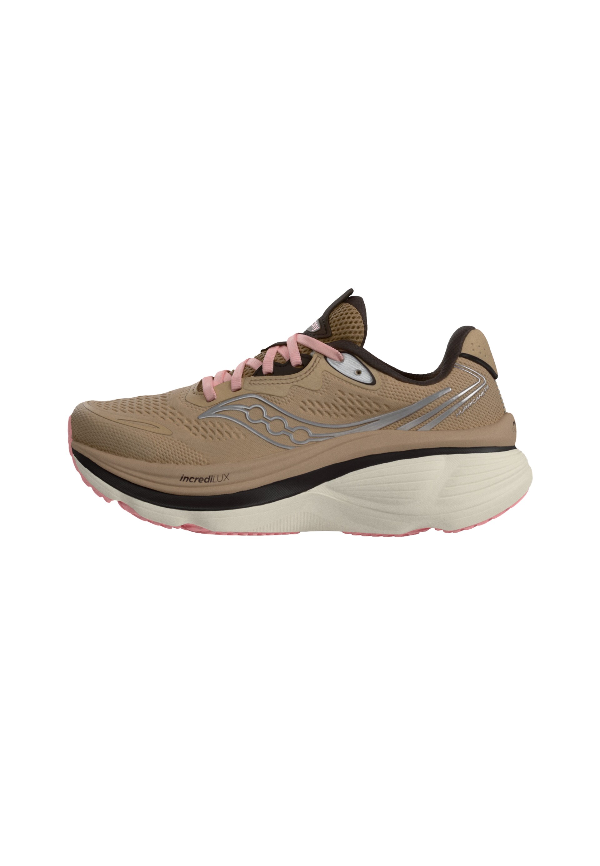 Saucony Springsko brun / ljusrosa / svart sneakers dam
