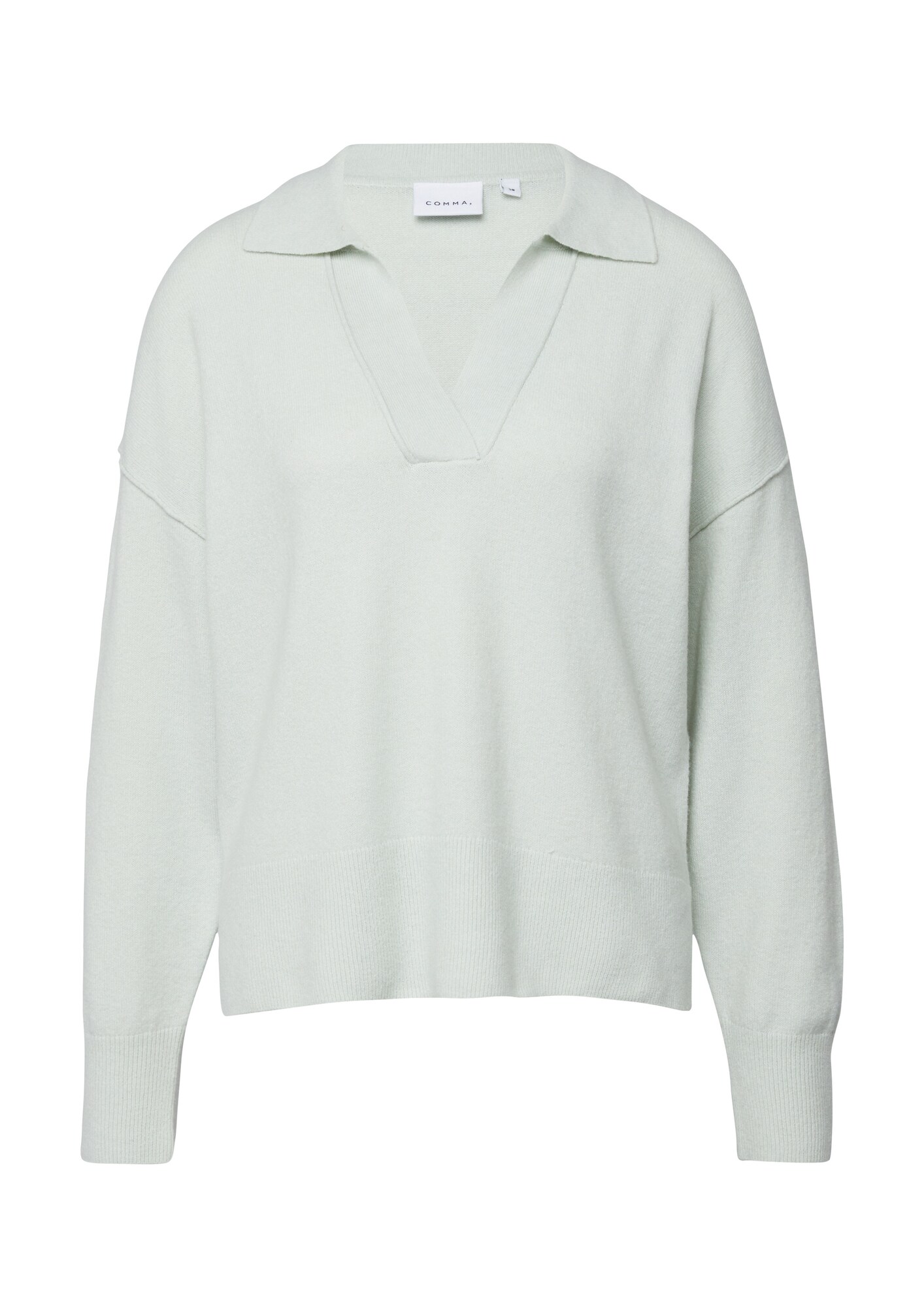 Comma Trui Pastelgroen
