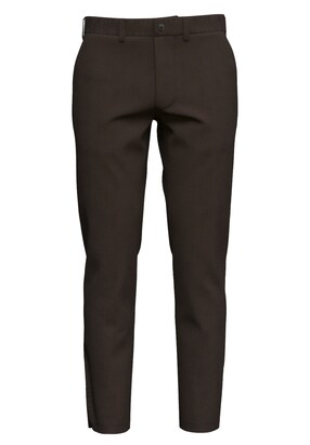 Selected Homme Chino ‘Miles Flex’ Chocoladebruin