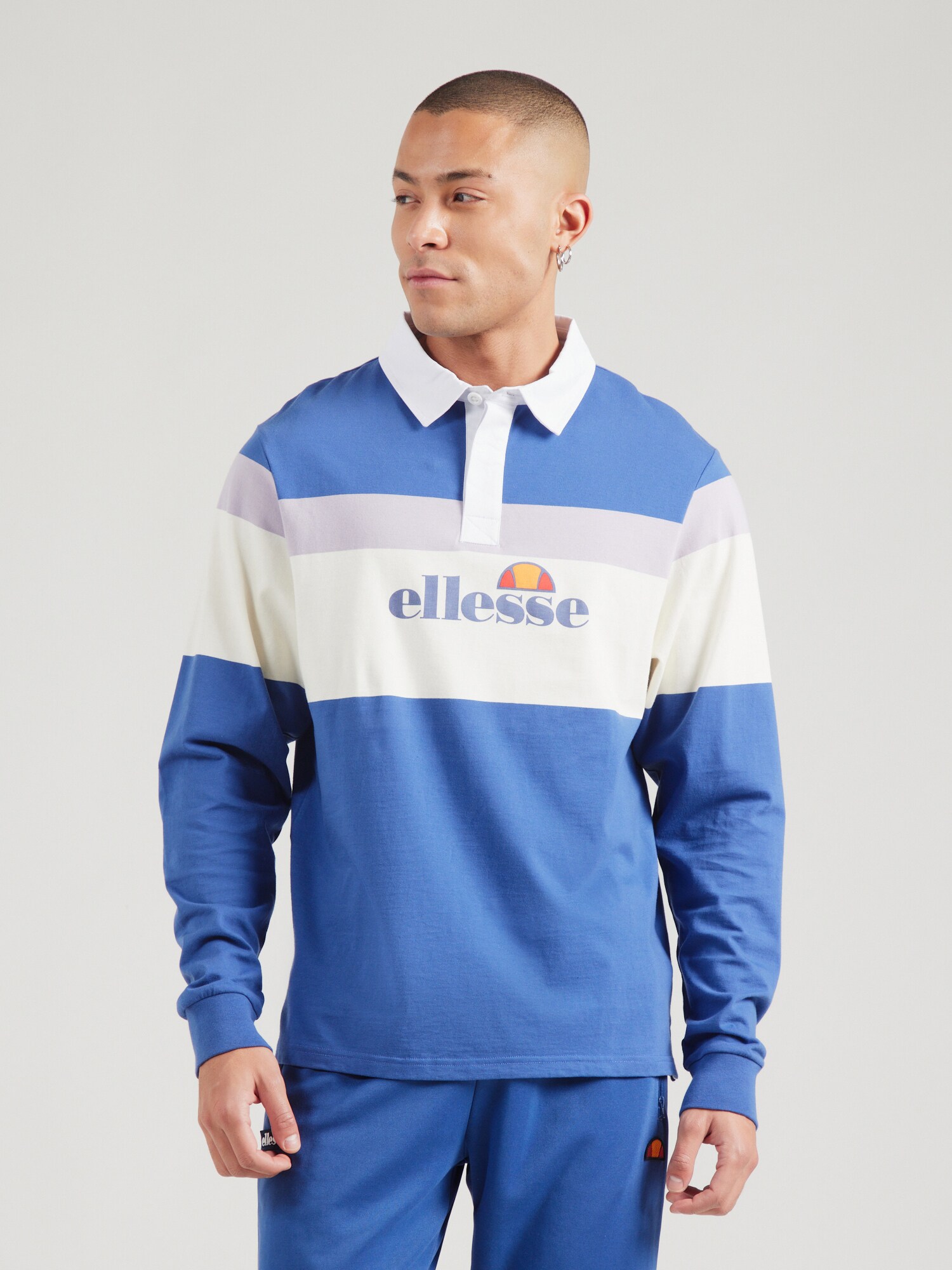 ELLESSE Póló 'BELLAGRA'  zafir / pasztellila / narancs / fehér termék 2. képe