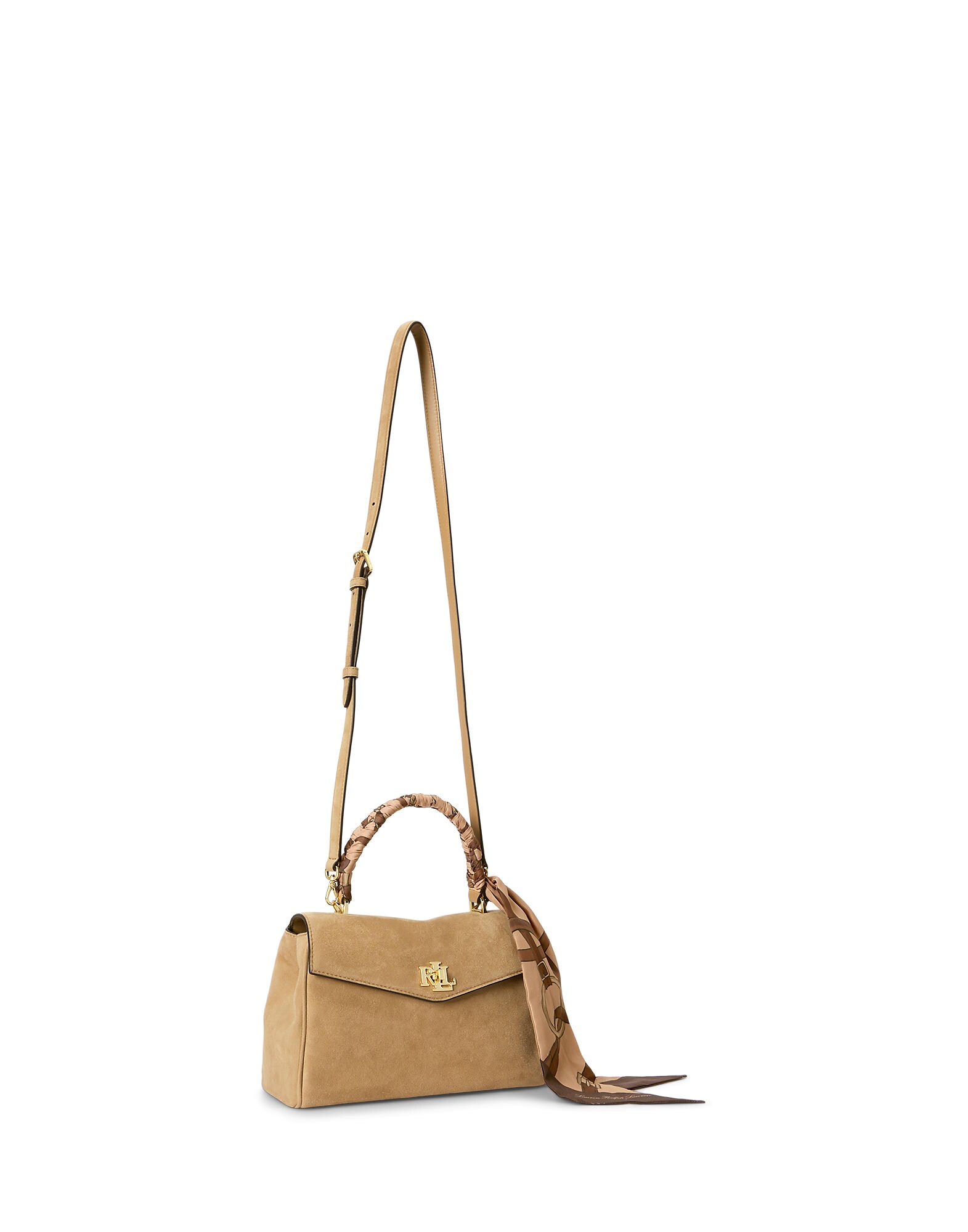 Lauren Ralph Lauren Bolso de mano camelo – imagen 6