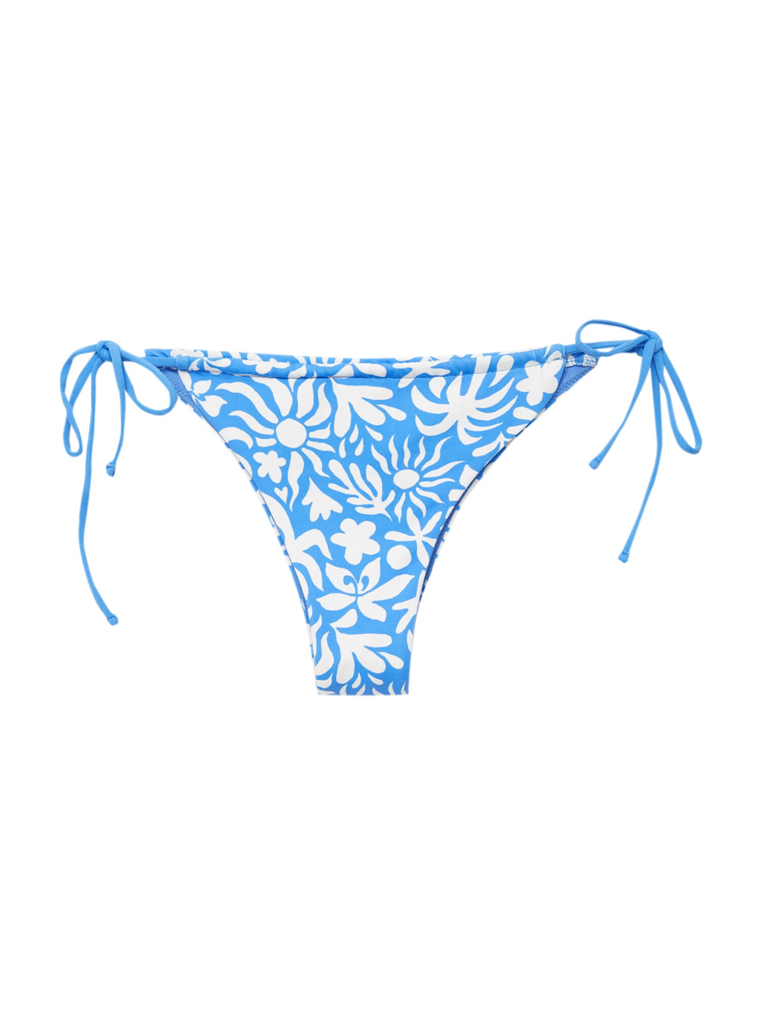 Pull&Bear Bikini hlačke  modra / bela