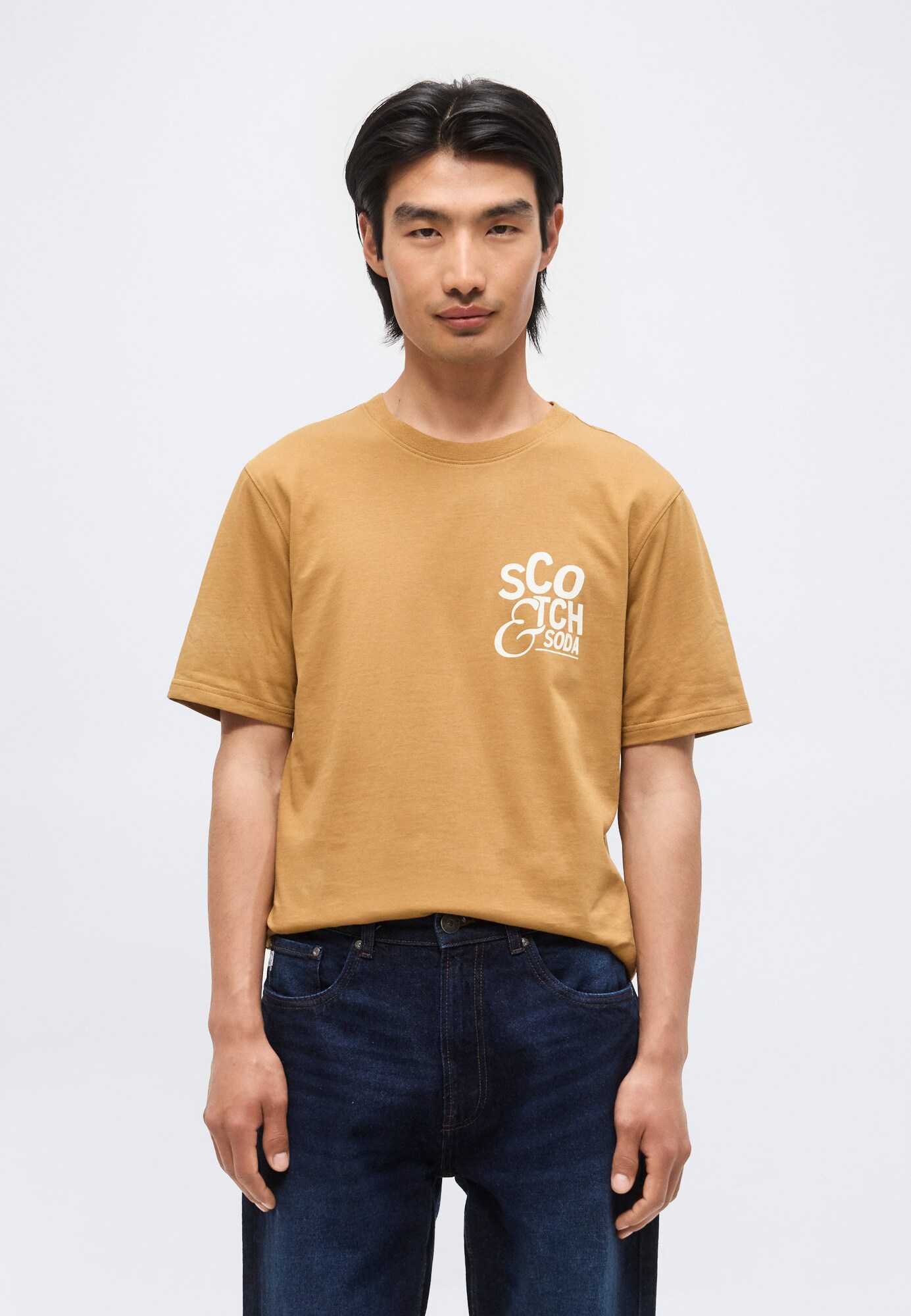SCOTCH & SODA Camiseta  marrón