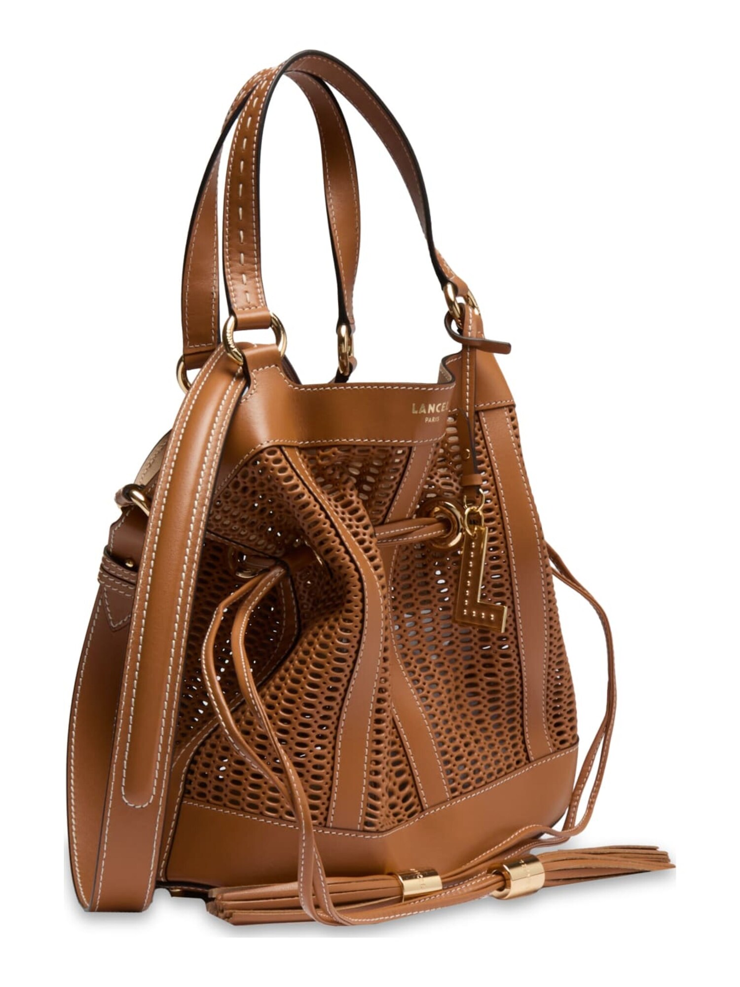 Lancel Bolso de mano 'Pf Animation Ajouree'  marrón – imagen 3