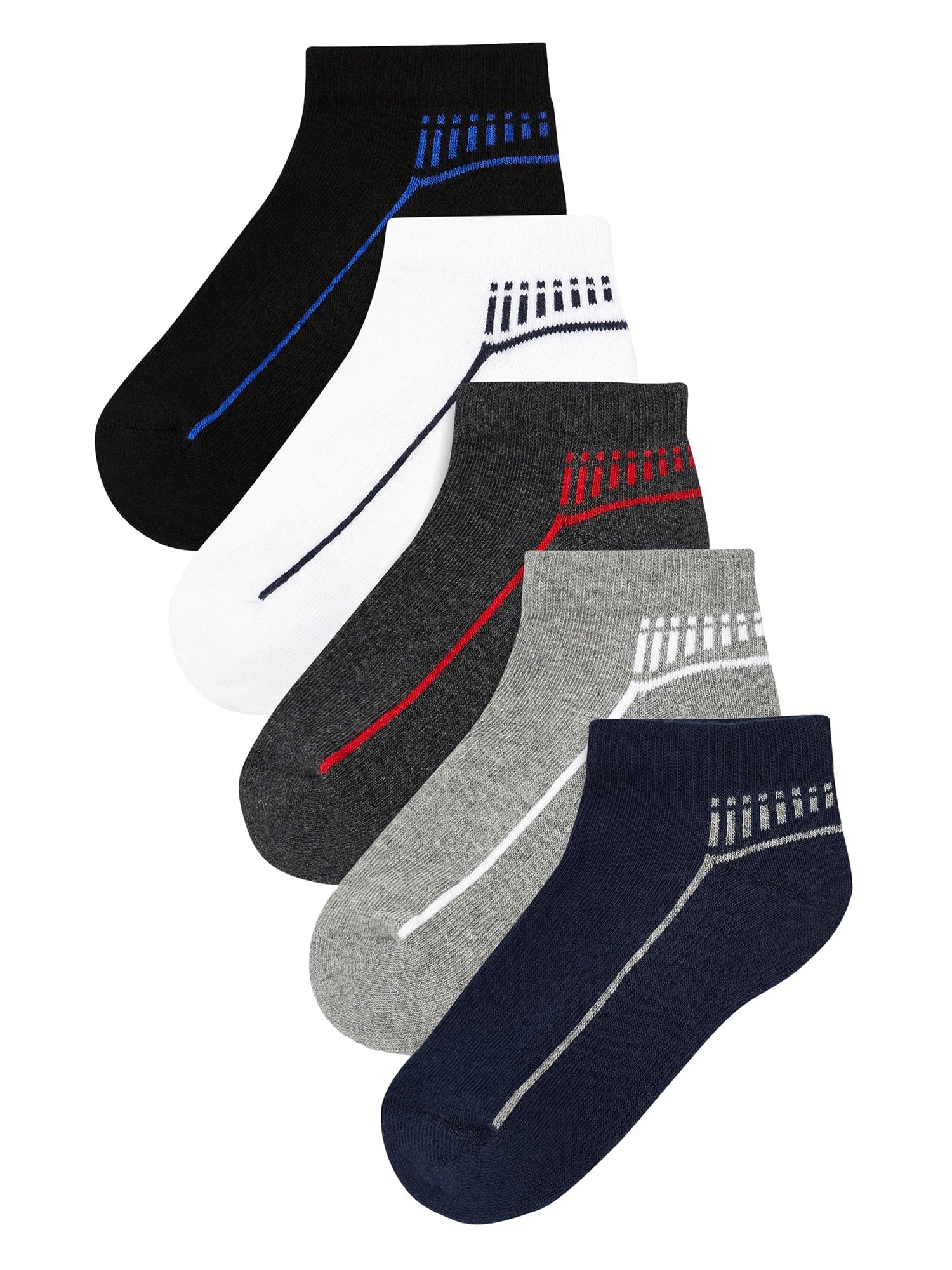 Next Șosete  bleumarin / gri / gri închis / negru / alb