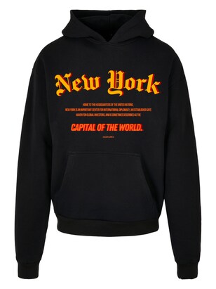 F4NT4STIC Sweatshirt ‘New York COTW’ Oranje / Rood / Zwart