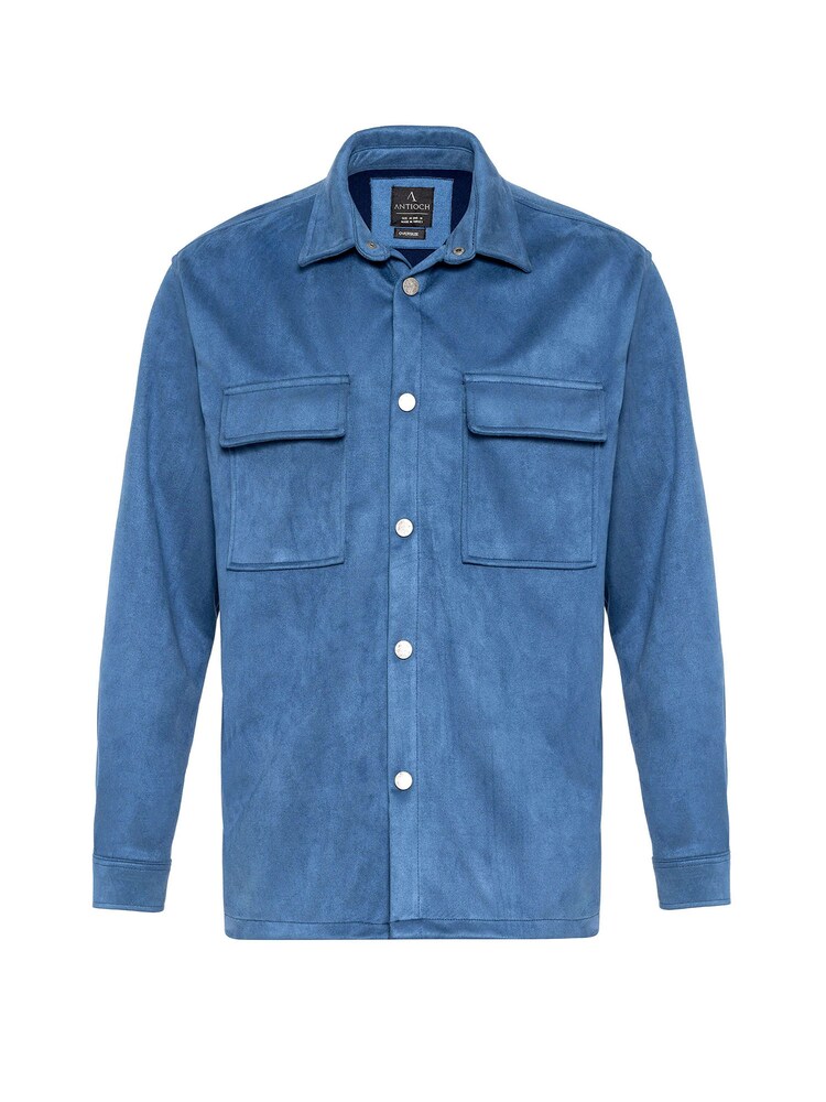 Antioch Hemd Herren Größe M blau