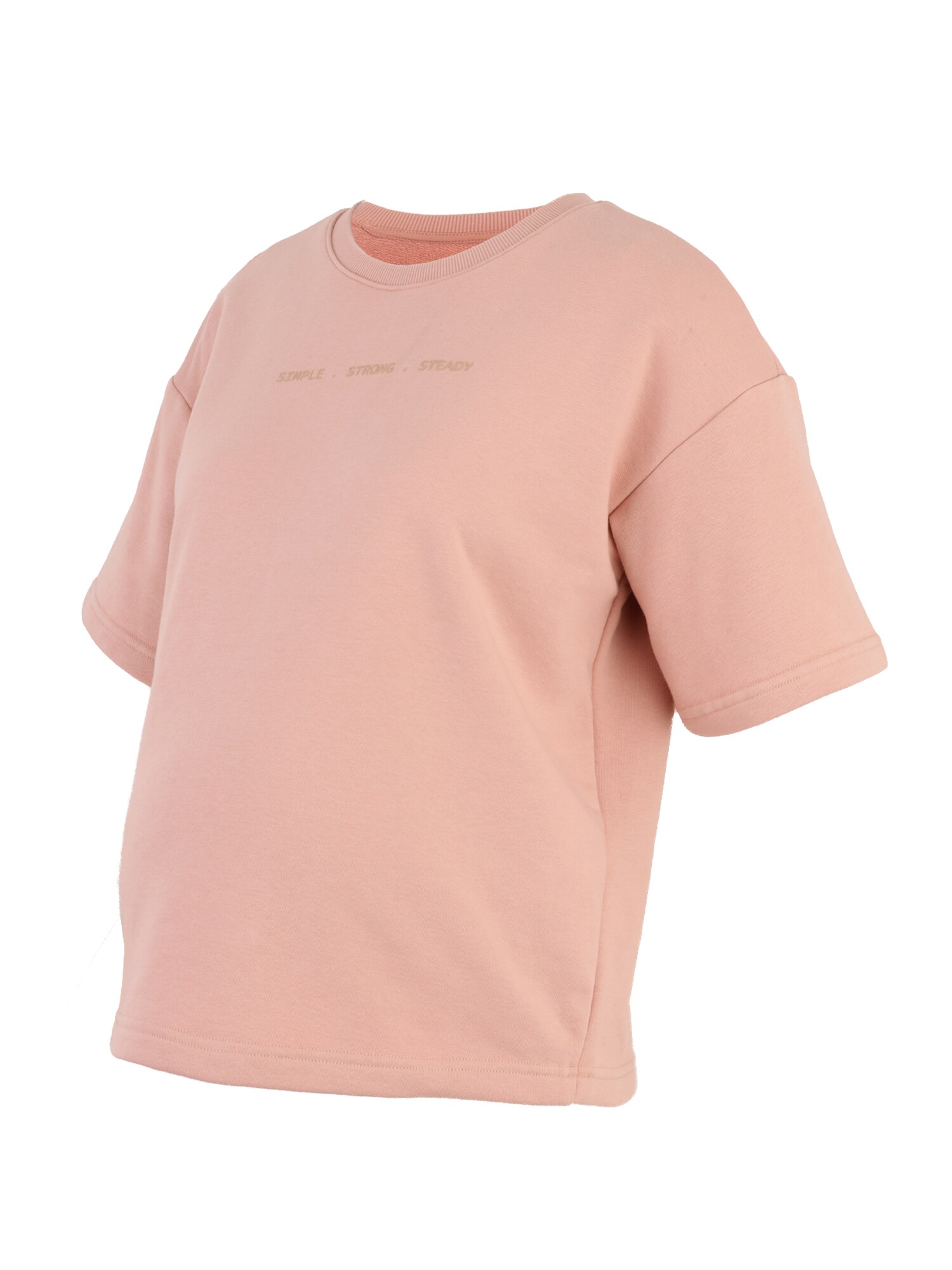 Only Maternity Bluză de molton 'OLMELENA'  kaki / roz