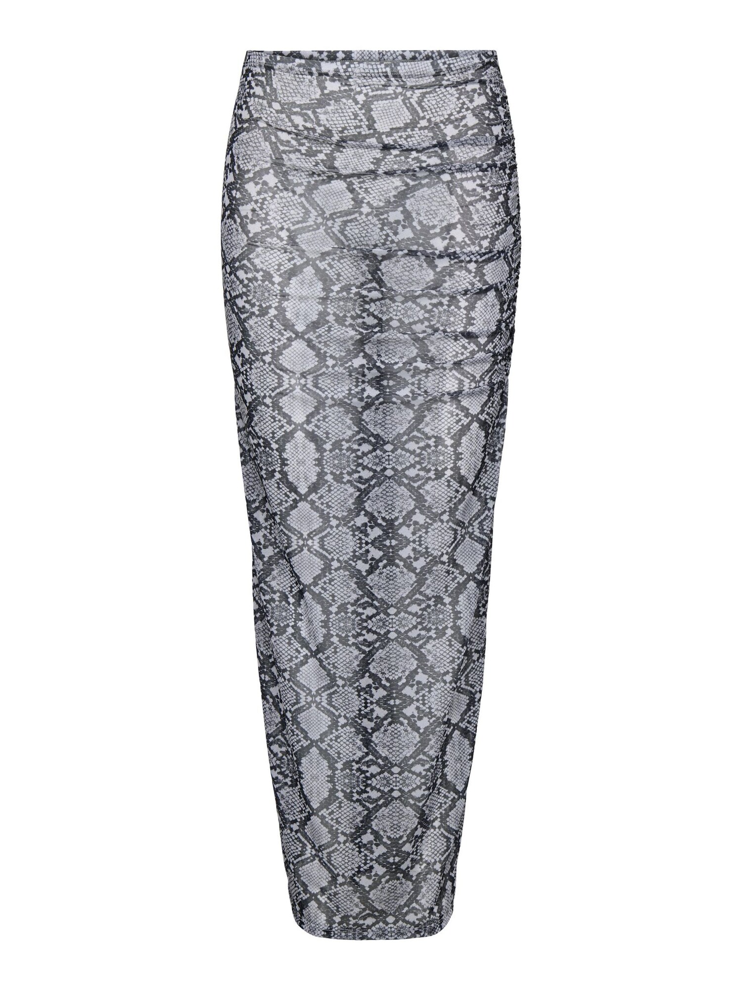 ONLY Falda 'ONLAmy'  gris / negro / offwhite