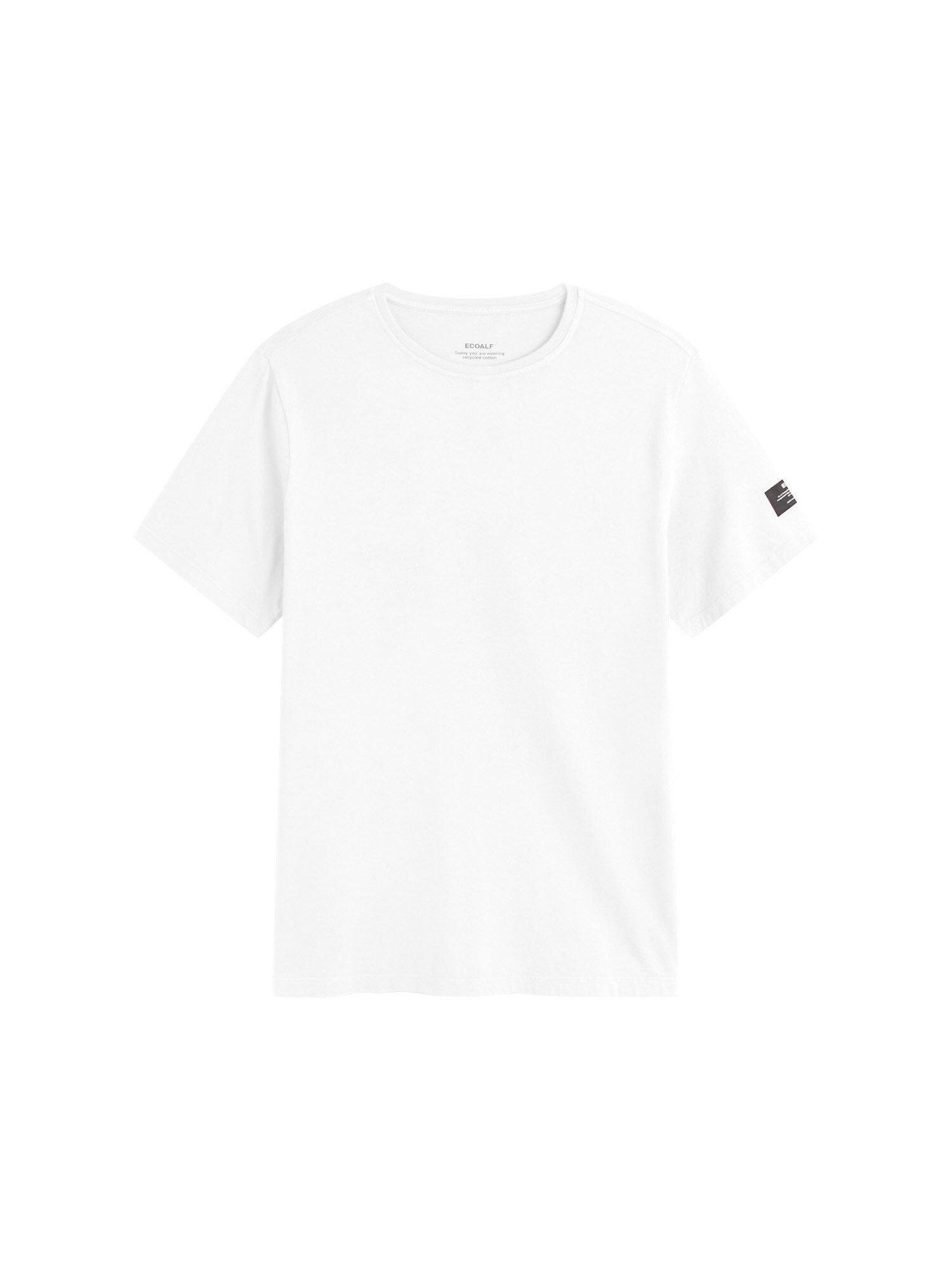 ECOALF Тениска 'Vent'  черно / бяло