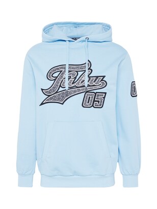 Fubu Sweatshirt Lichtblauw / Grijs / Zwart