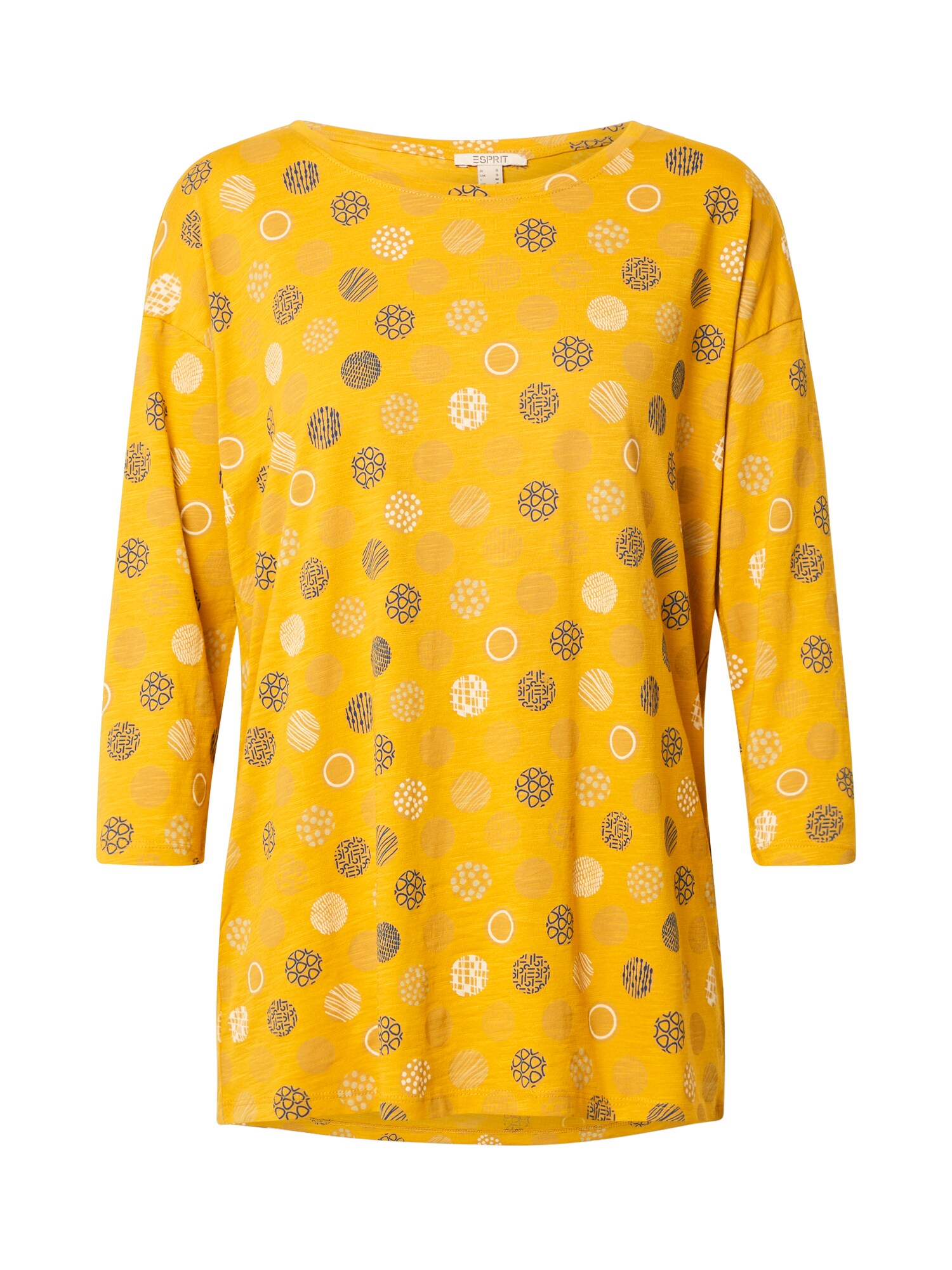 ESPRIT Marškinėliai 'CORE'  geltona / mišrios spalvos