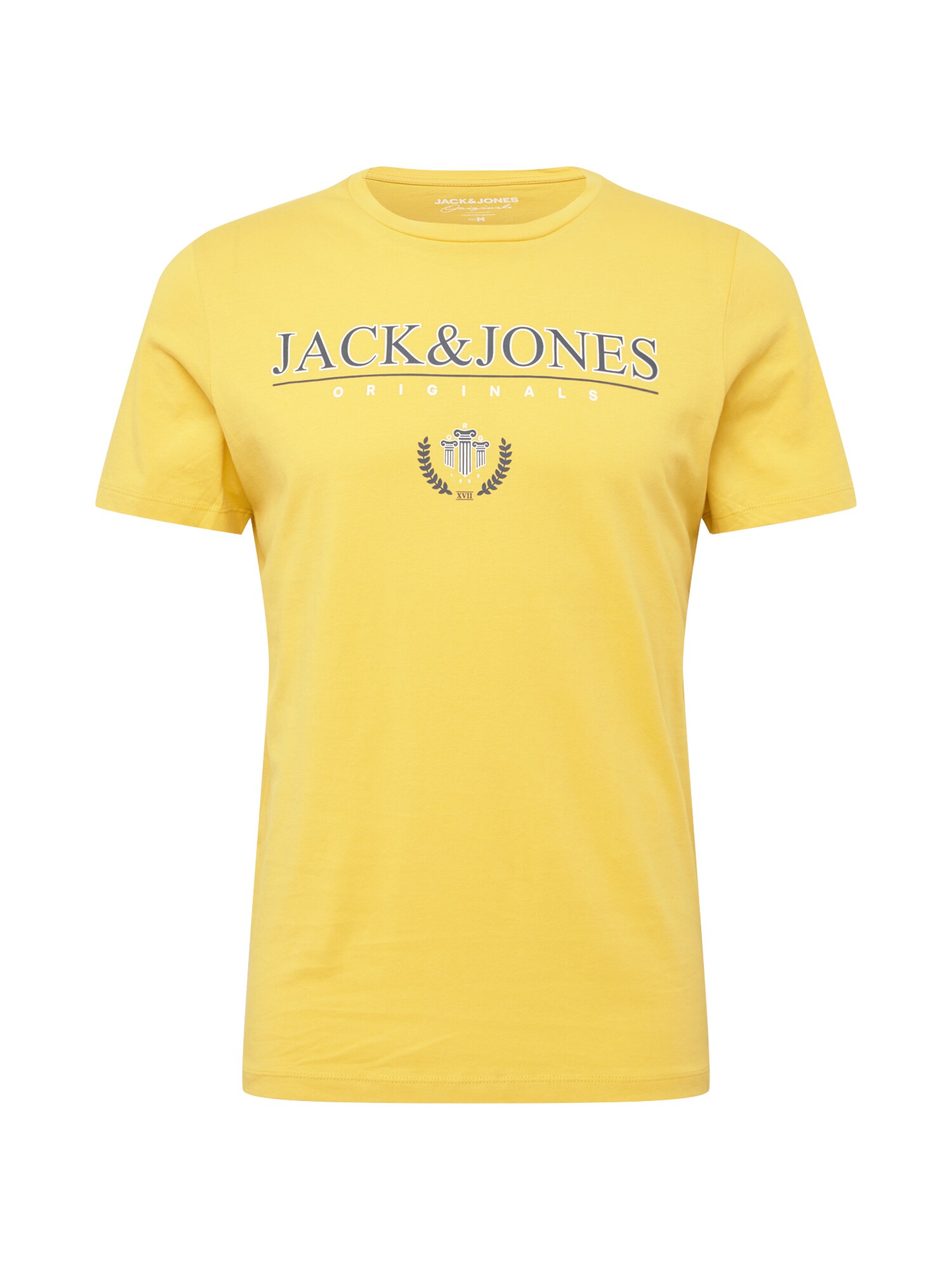 JACK & JONES Marškinėliai 'DORM'  geltona / mišrios spalvos