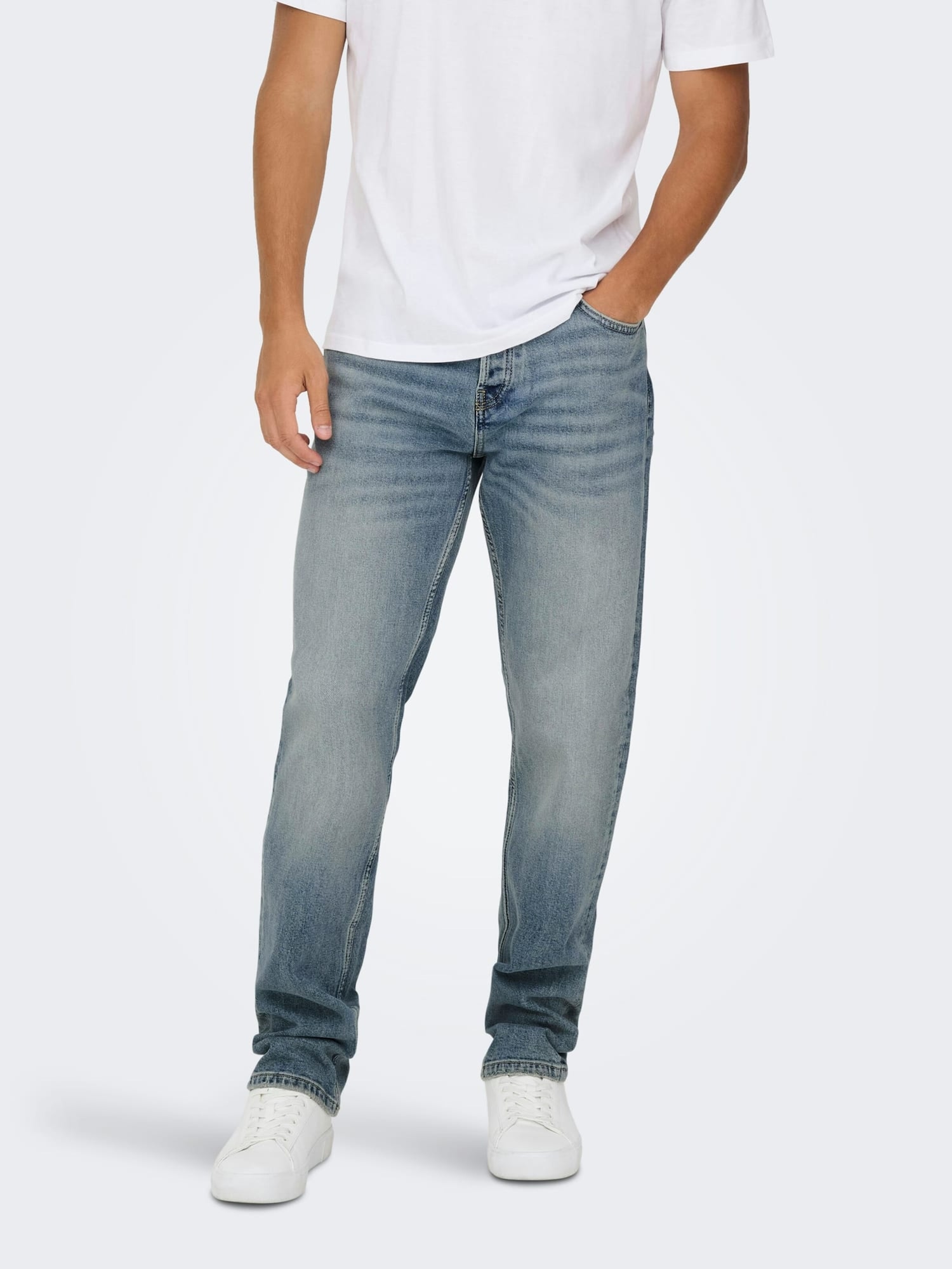 Only & Sons Jeans Edge albastru denim