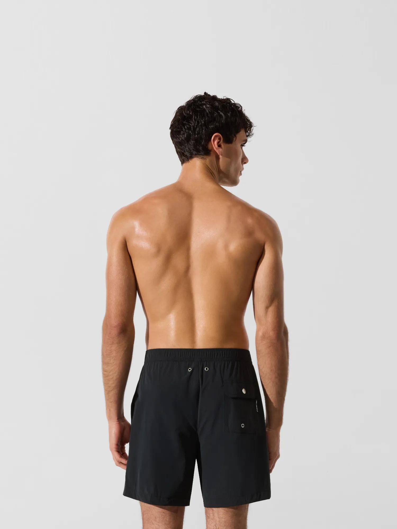 Karl Lagerfeld Bermudas negro / blanco – imagen 15