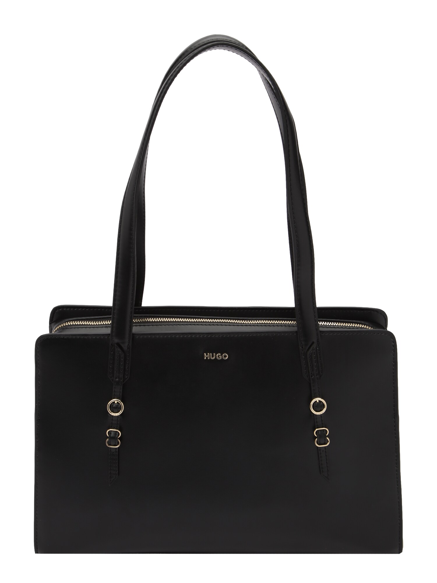 HUGO Geantă de umăr Syndra  negru